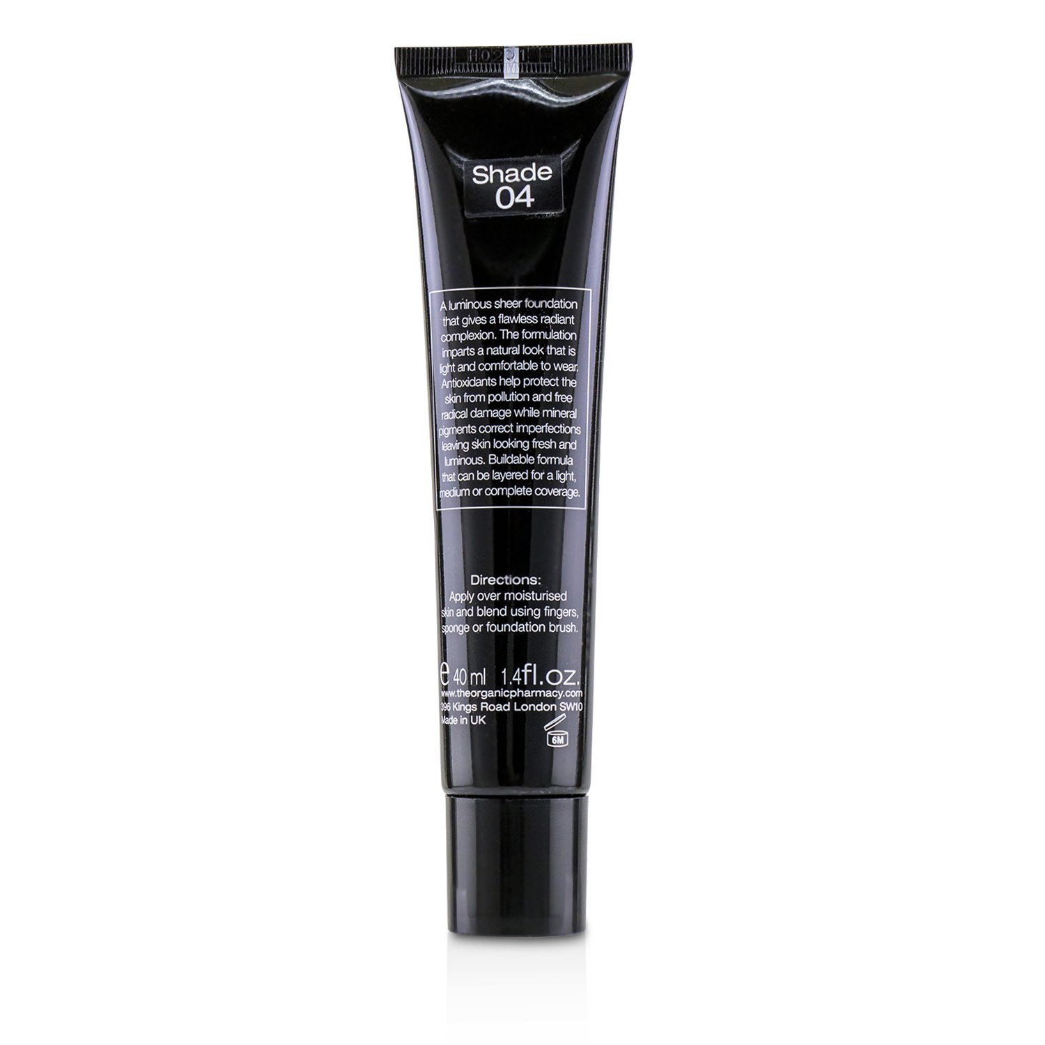 The Organic Pharmacy Organic Glam Luminous Antioxidant Foundation 40ml