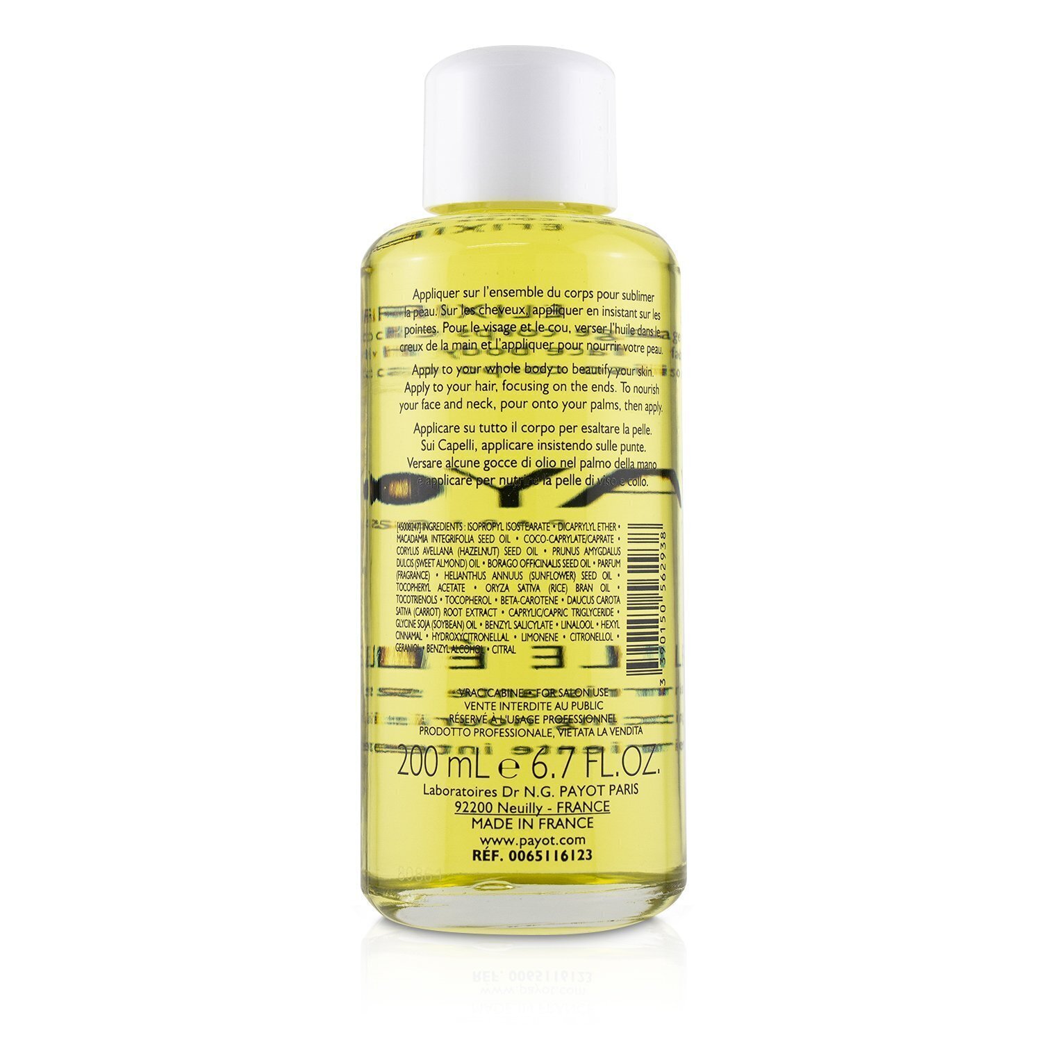 Payot Olejek do ciała Body Elixir Huile Elixir Enhancing Nourishing Oil (duża pojemność) 250ml/8.45oz
