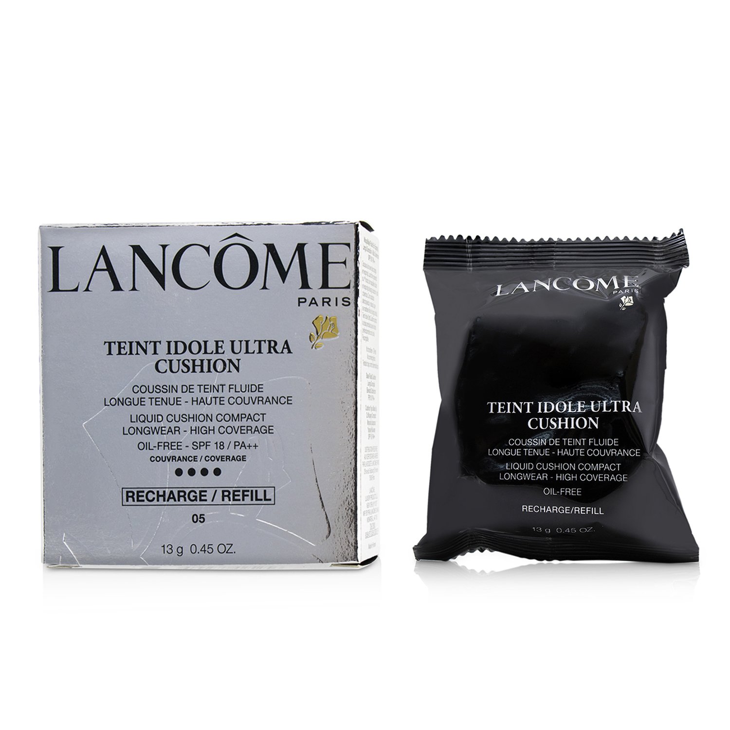 Lancome Teint Idole Ultra Cushion Compacto Cojín Líquido SPF 50 Repuesto 13g/0.45oz