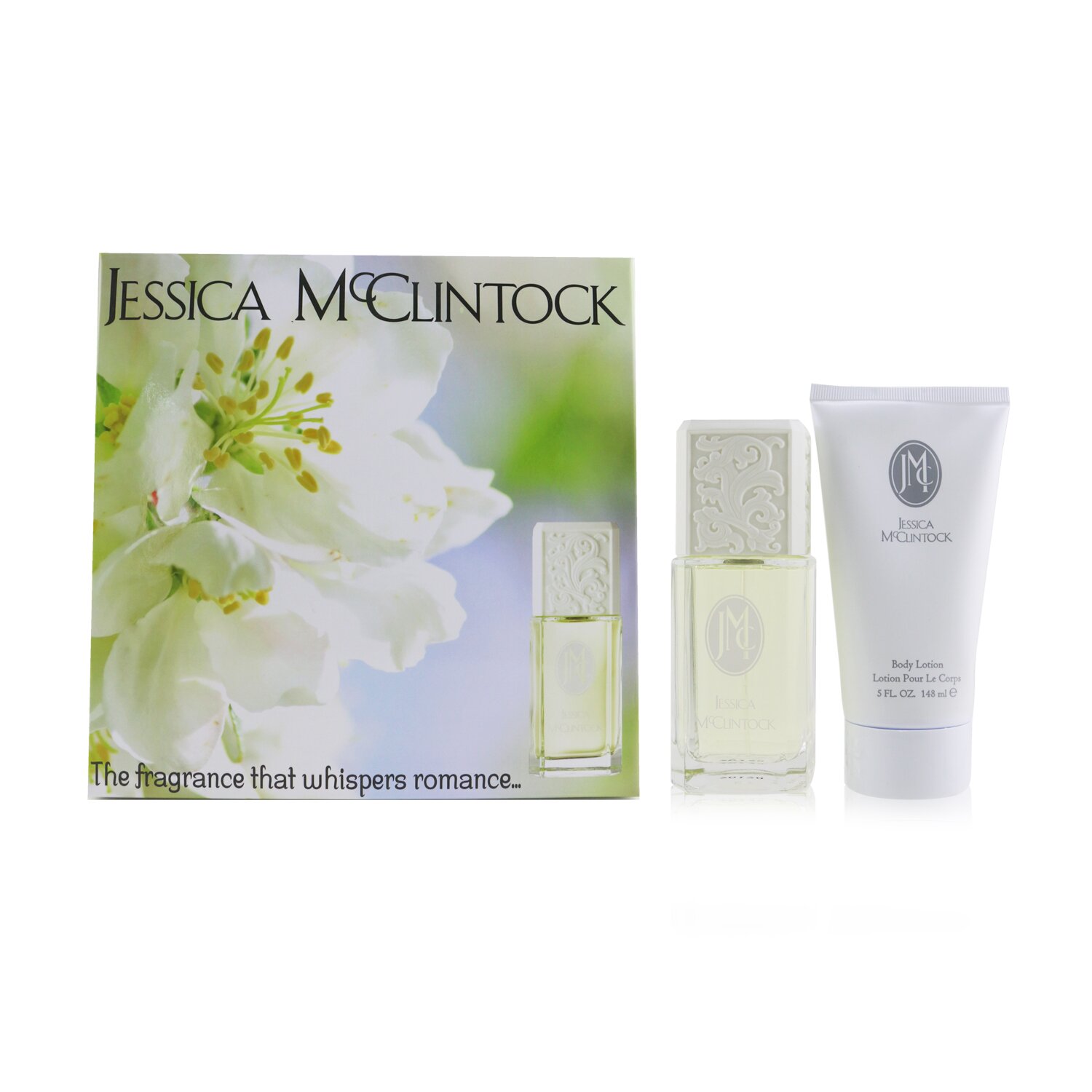 Jessica McClintock Jessica McClintock Coffret: Eau De Parfum Spray 100ml/3.4oz + Perfumed Body Lotion 148ml/5oz 2pcs