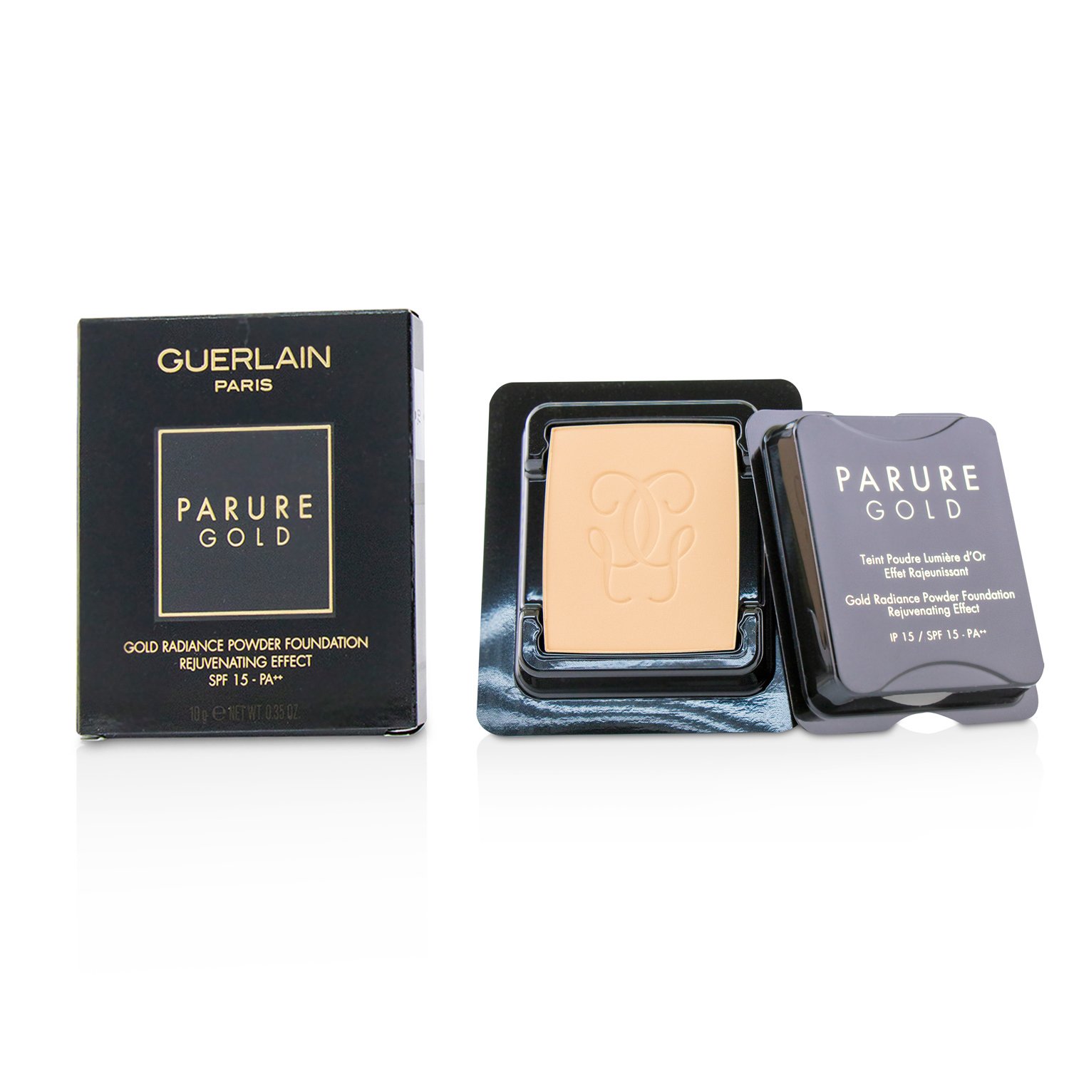 Guerlain Parure Gold Rejuvenating Gold Radiance Powder Foundation SPF 15 Refill 10g/0.35oz