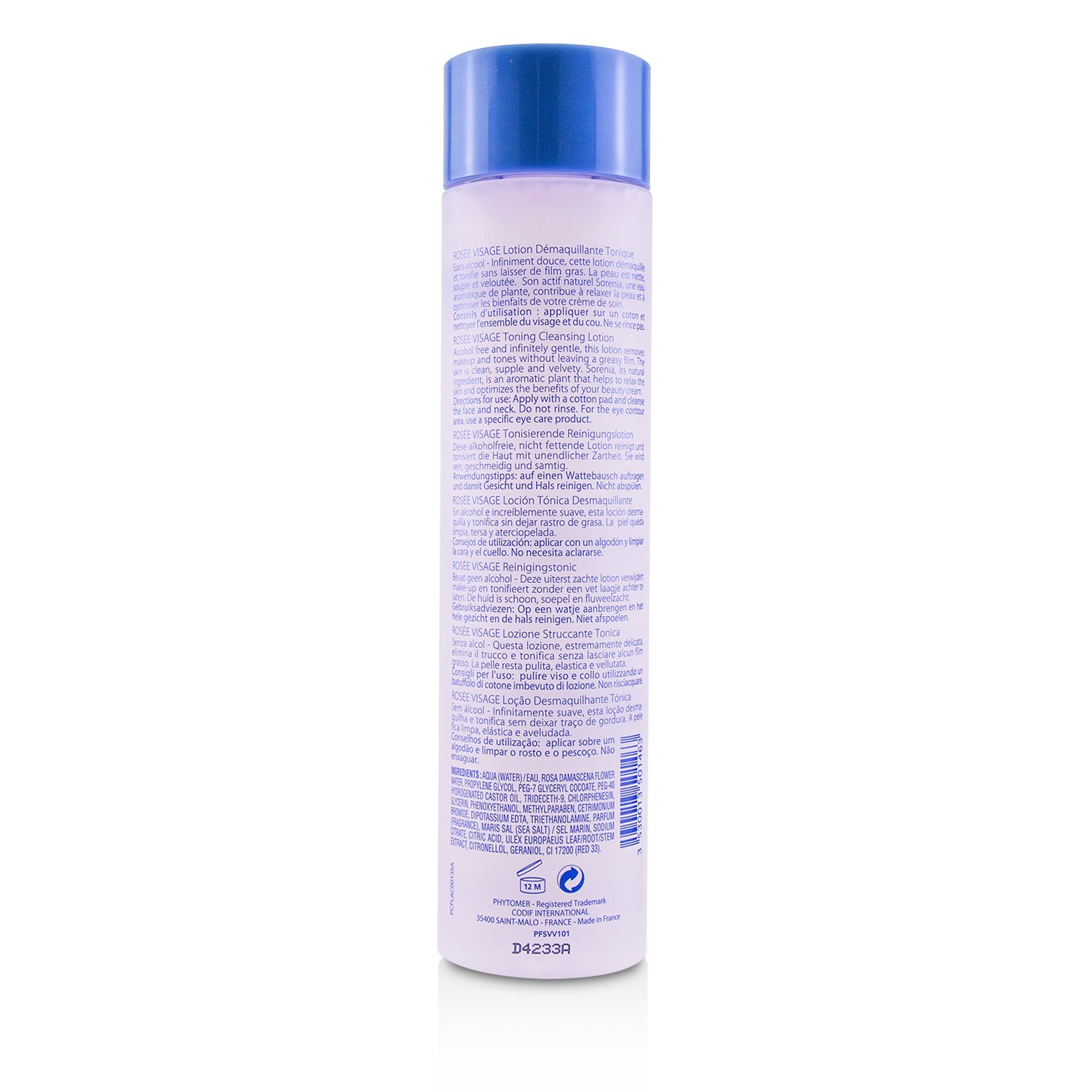 Phytomer Rosee Visage Toning Cleansing Lotion 250ml/8.4oz