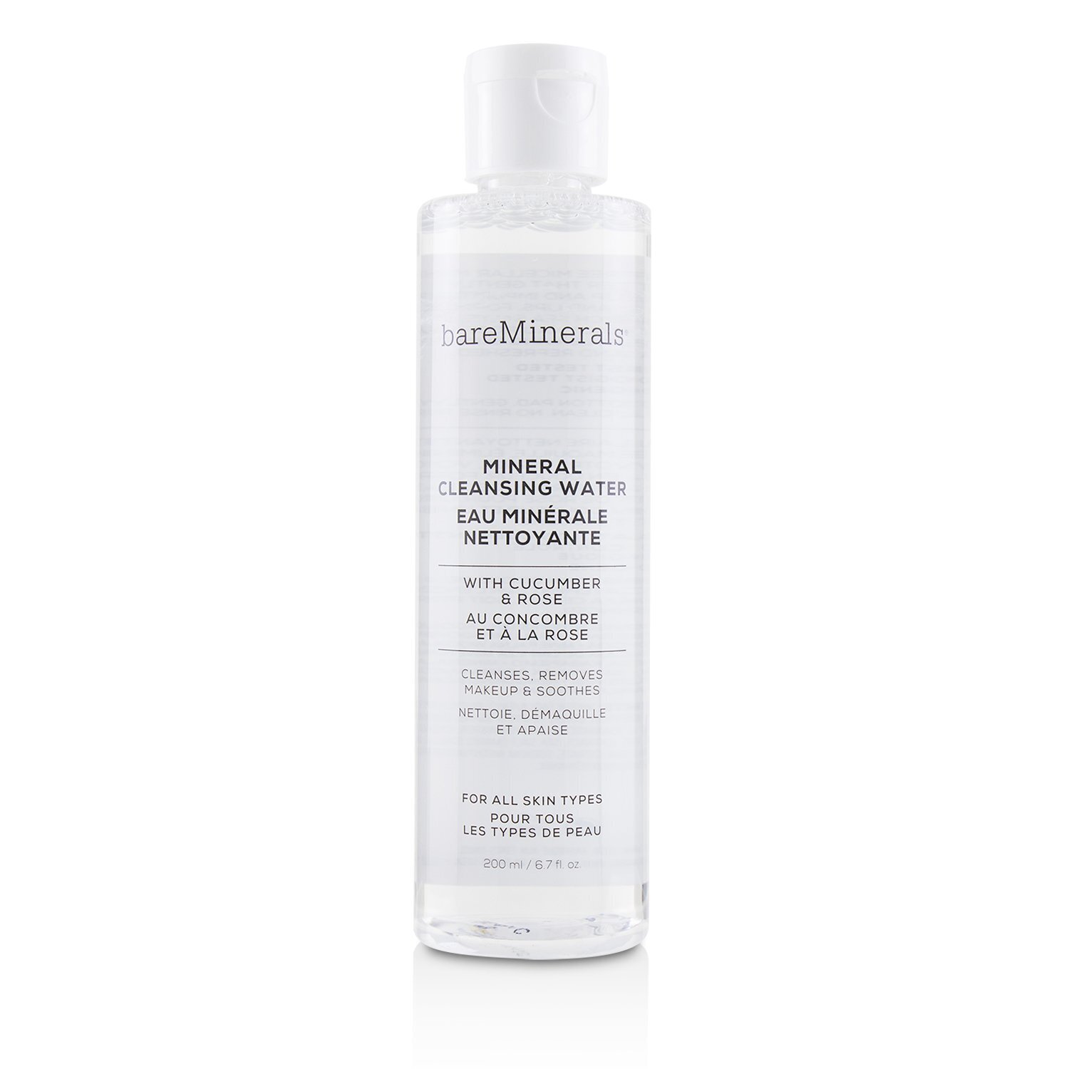 BareMinerals Mineral Cleansing Water with Cucumber & Rose 200ml/6.7oz