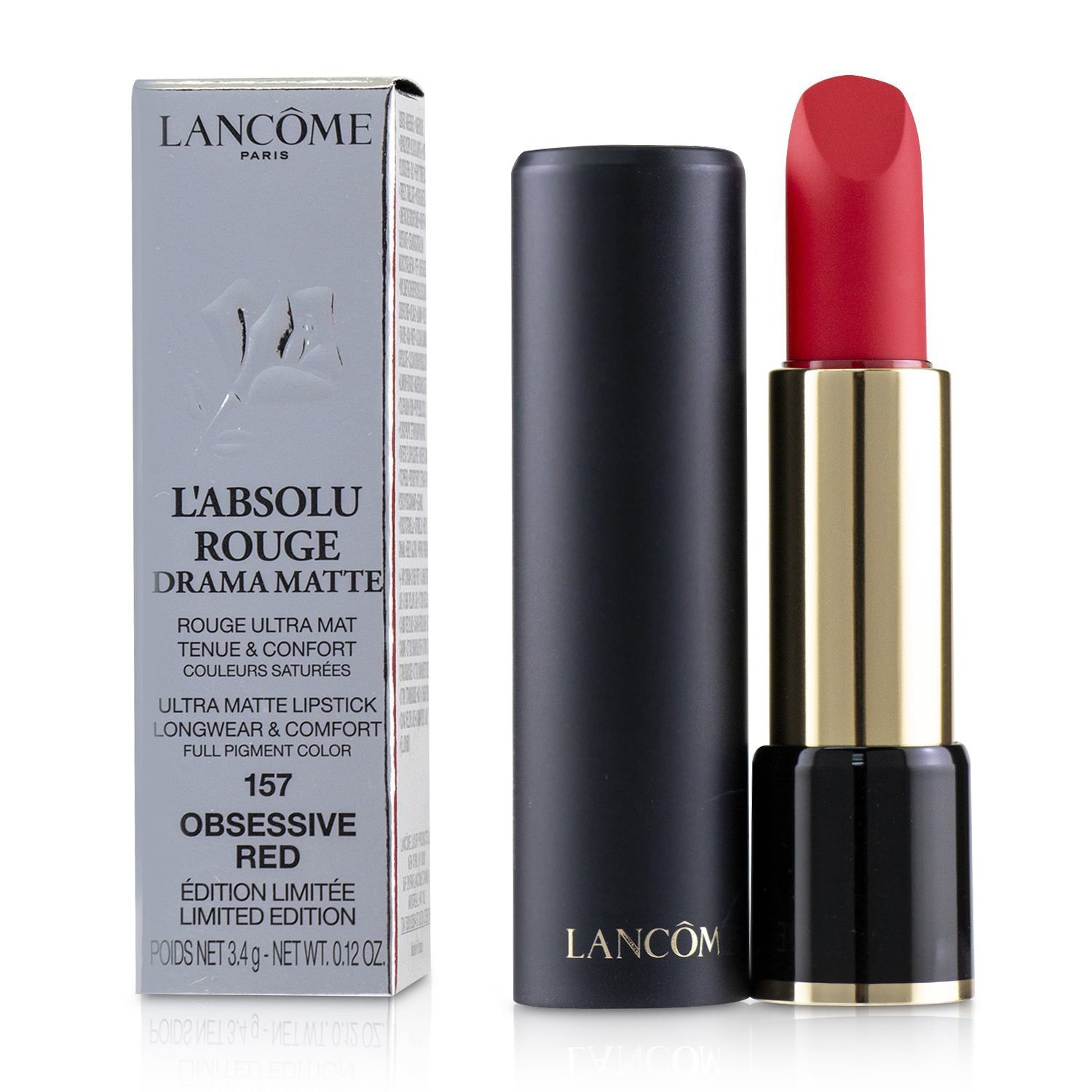 Lancome L'Absolu Rouge Drama Pintalabios Mate 3.4g/0.12oz