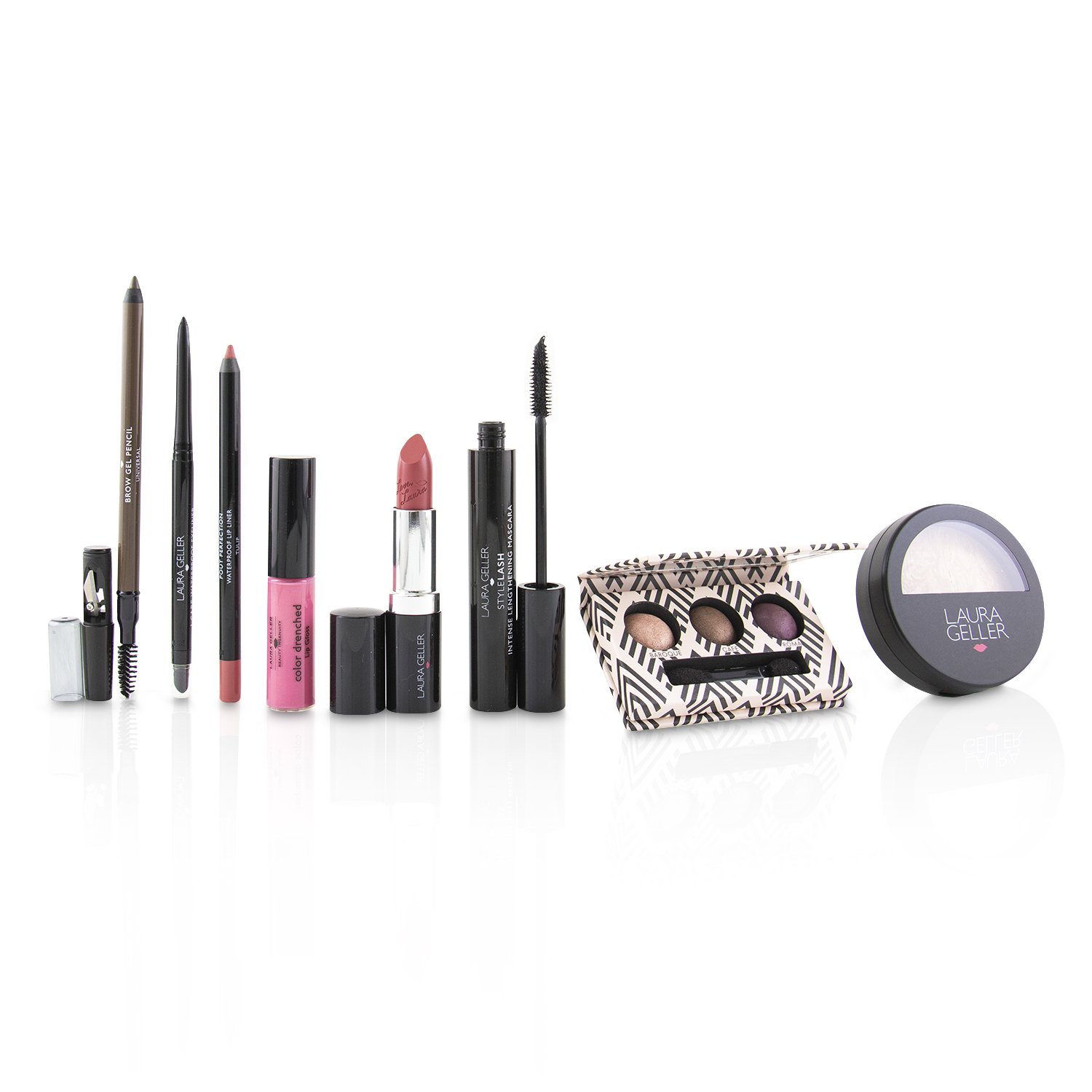 Laura Geller Roman Holiday A 8 Piece Collection 8pcs
