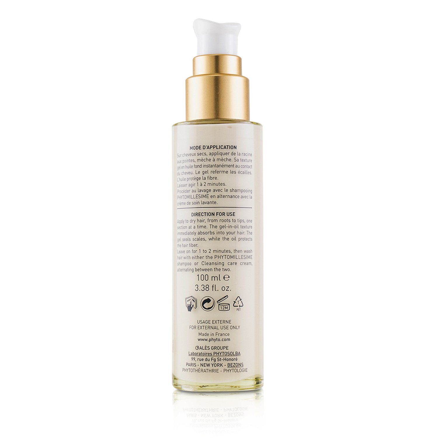 Phyto شامبو حافظ للون الشعر Phytomillesime (للشعر المصبوغ والهايلايت) 100ml/3.4oz
