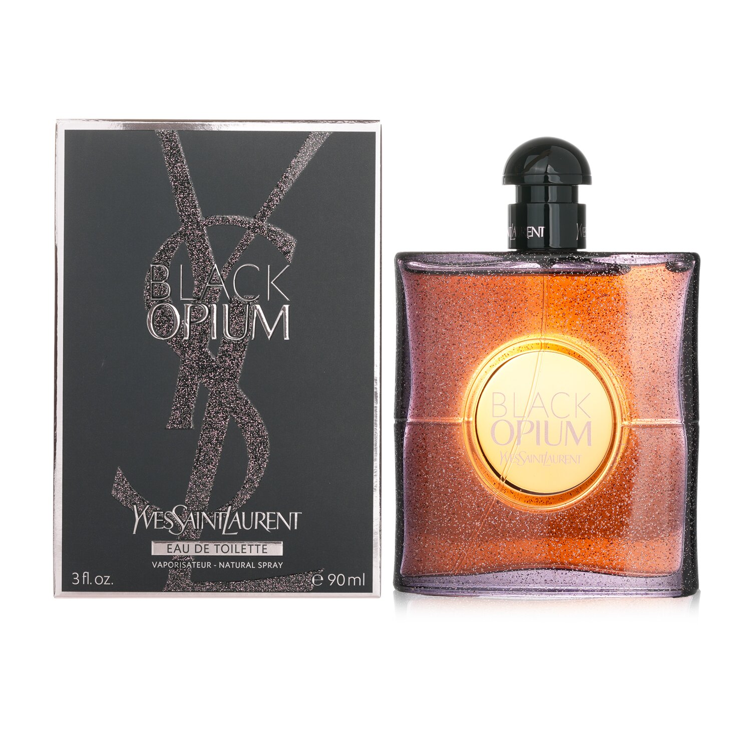 Yves Saint Laurent Black Opium Glow Туалетная Вода Спрей 90ml/3oz