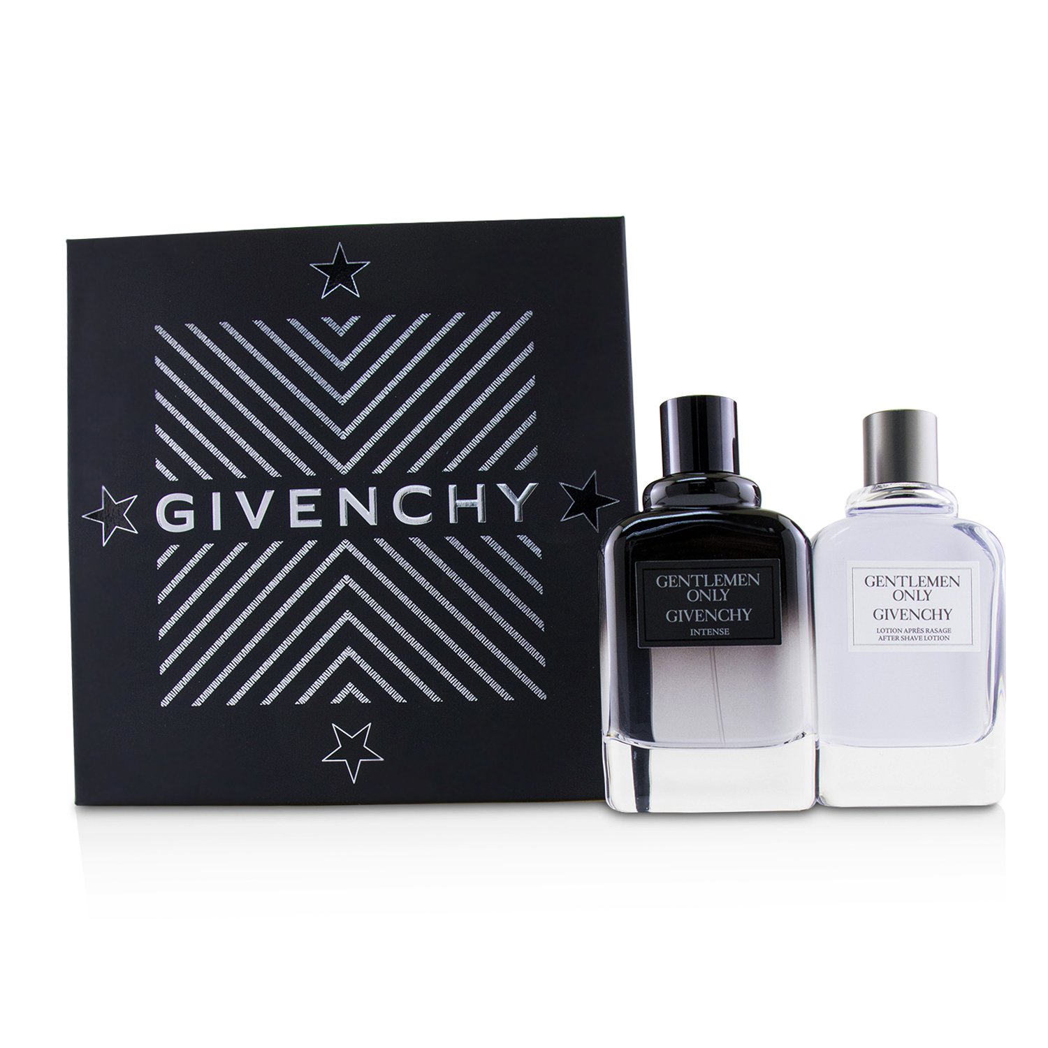 Givenchy Zestaw Gentlemen Only Coffret: Eau De Toilette Intense Spray 100ml/3.3oz + After Shave Lotion 100ml/3.3oz 2pcs