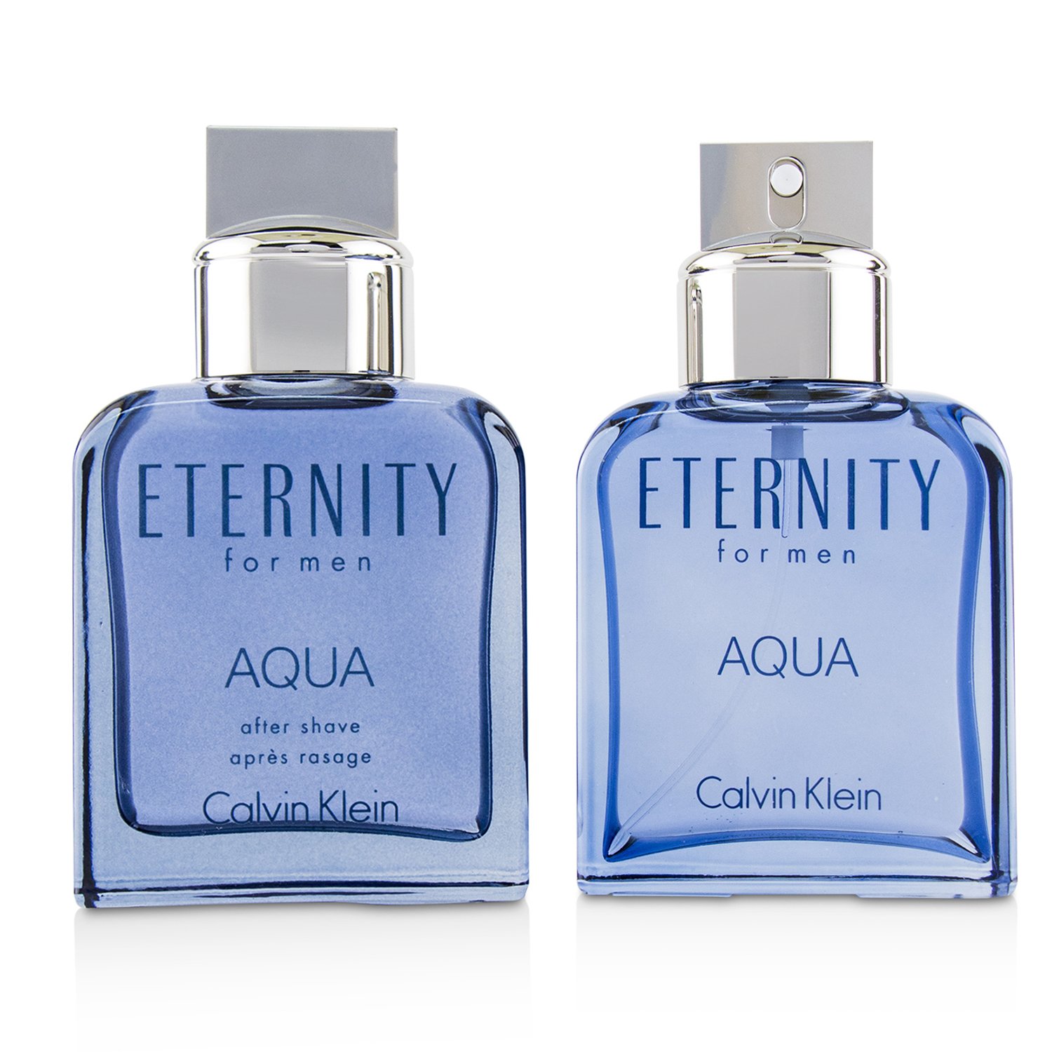 Calvin Klein Eternity Aqua Coffret: Eau De Toilette Spray 100ml/3.4oz + After Shave Lotion 100ml/3.4oz 2pcs