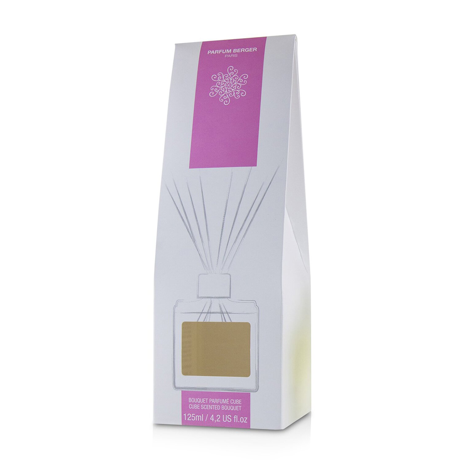 Lampe Berger (Maison Berger Paris) Cube Scented Bouquet - Ylangs' Sun 125ml/4.2oz