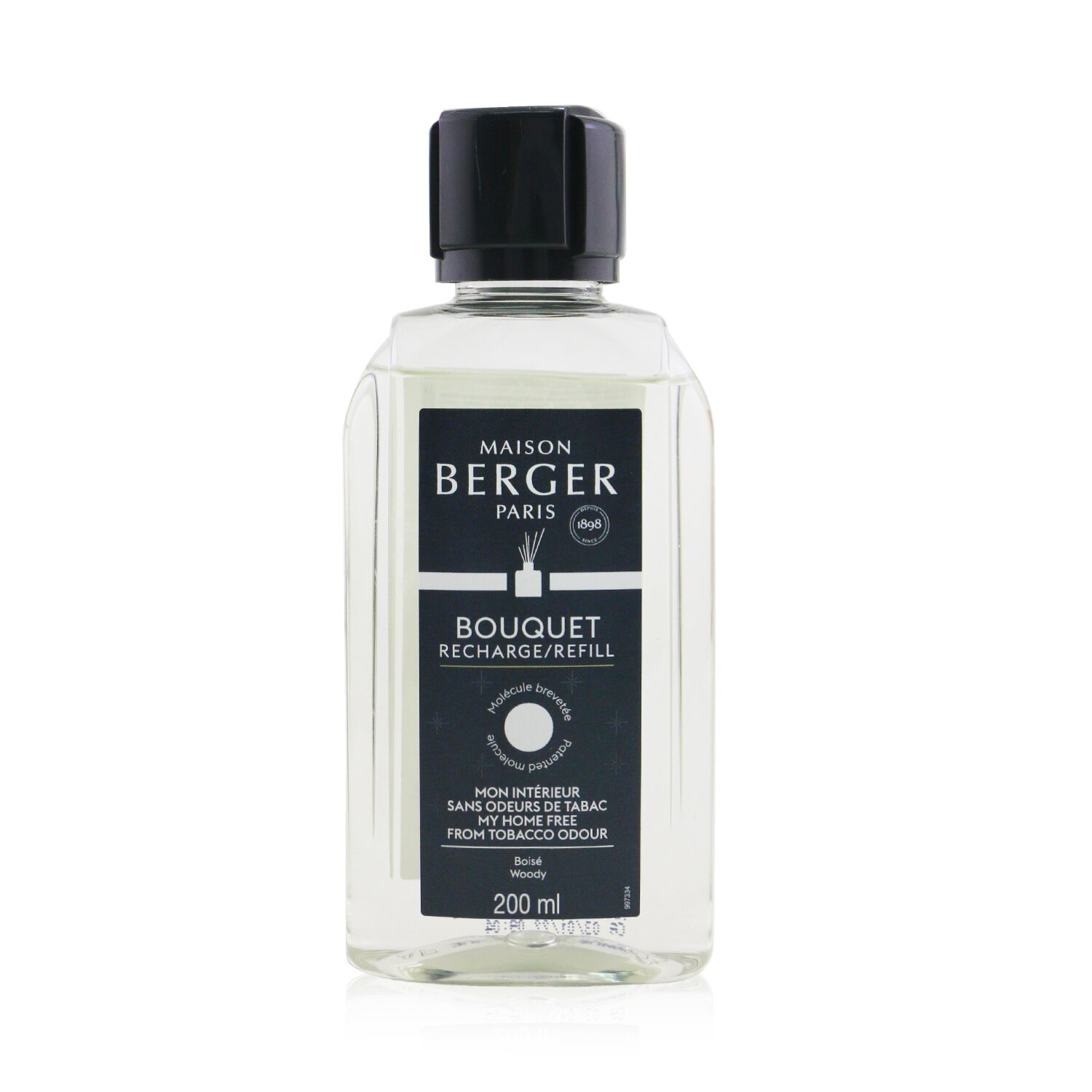 Lampe Berger (Maison Berger Paris) Functional Bouquet Refill - My Home Free from Tobacco Odour 200ml