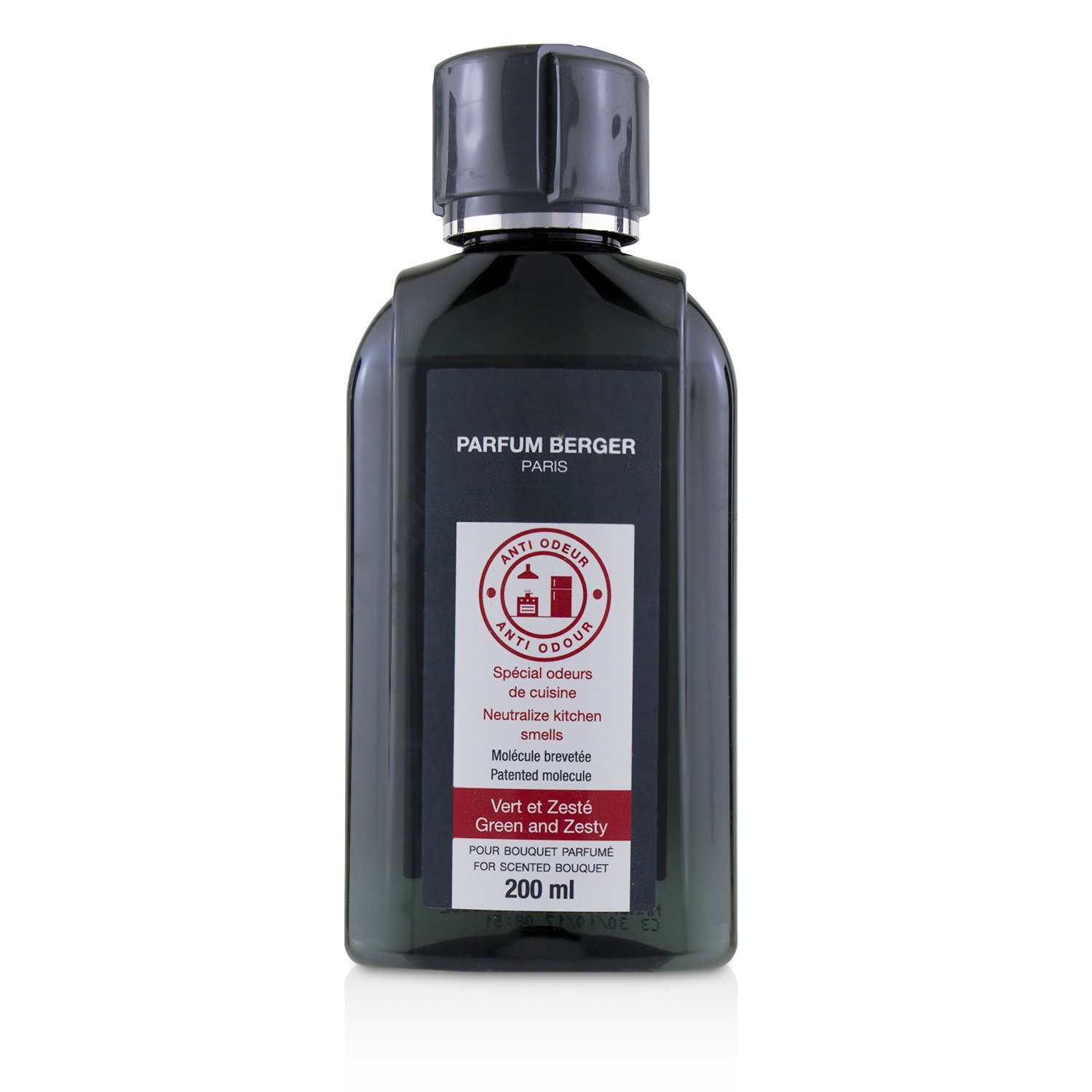 Lampe Berger (Maison Berger Paris) Functional Bouquet Refill - Neutralize Kitchen Smells (Green and Zesty) 200ml