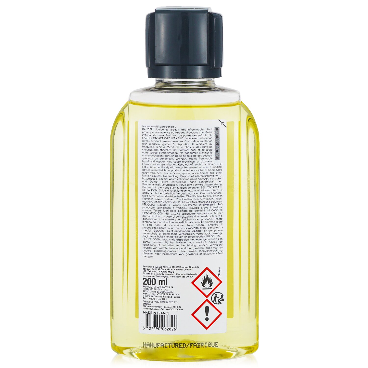 Lampe Berger (Maison Berger Paris) Bouquet Refill - Aroma Relax 200ml