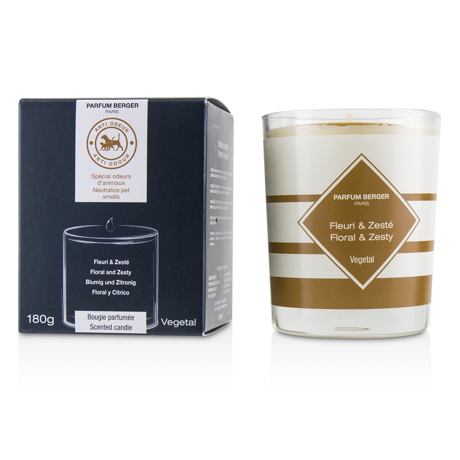 Lampe Berger (Maison Berger Paris) Functional Scented Candle - Neutralize Bathroom Smells (Aquatic) 180g/6.3oz