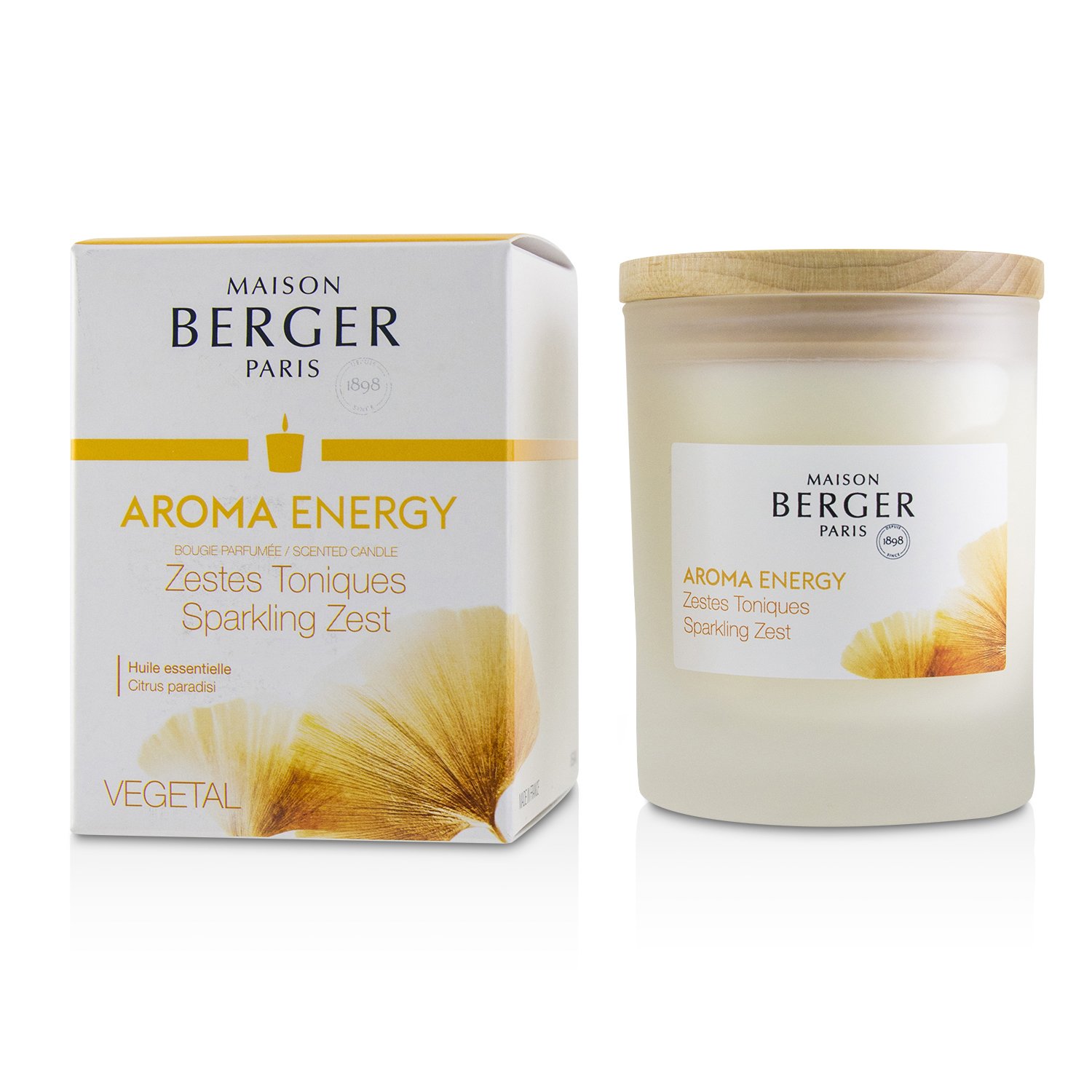 Lampe Berger (Maison Berger Paris) Scented Candle - Aroma Energy 180g/6.3oz