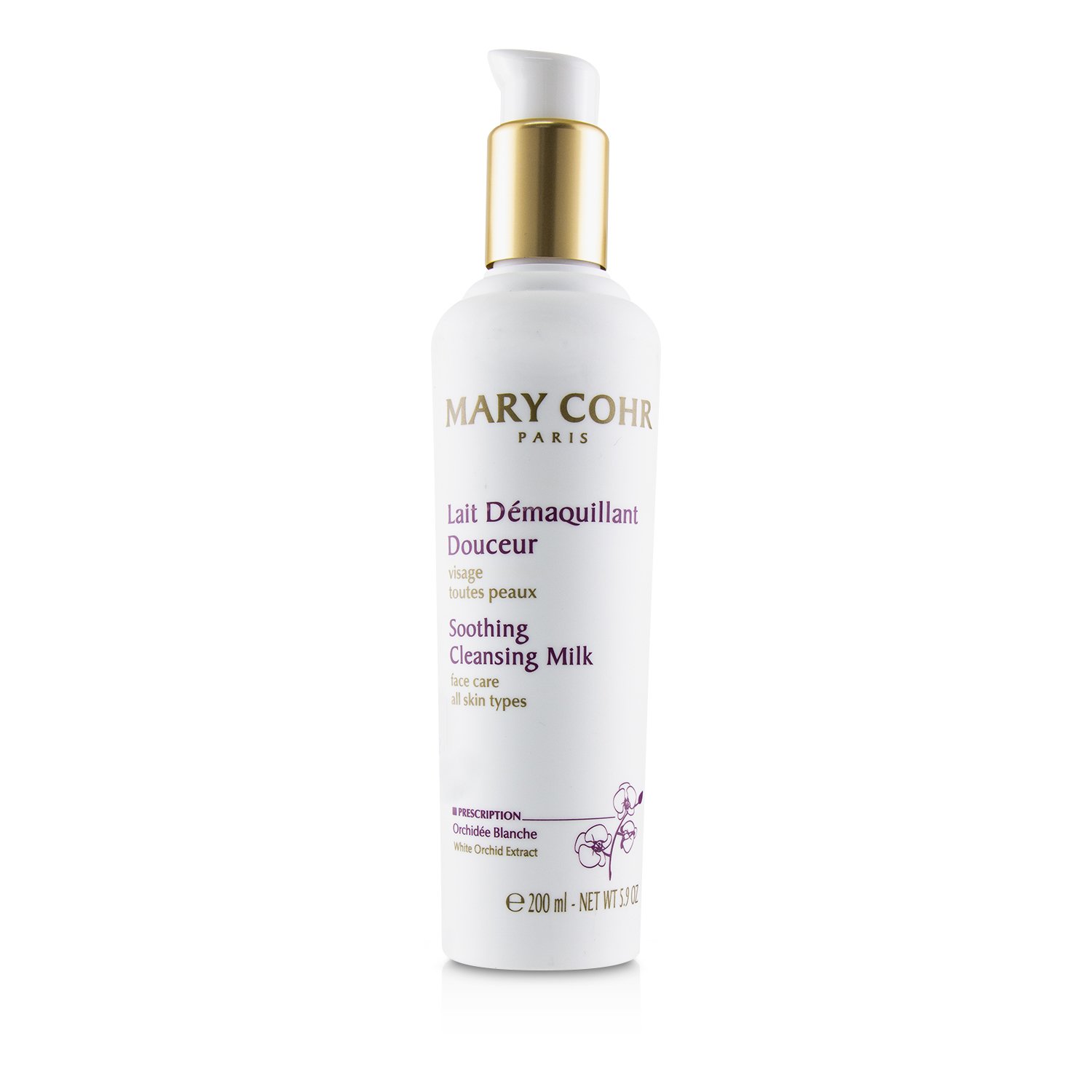 Mary Cohr Soothing Cleansing Milk - For All Skin Types 200ml/5.9oz