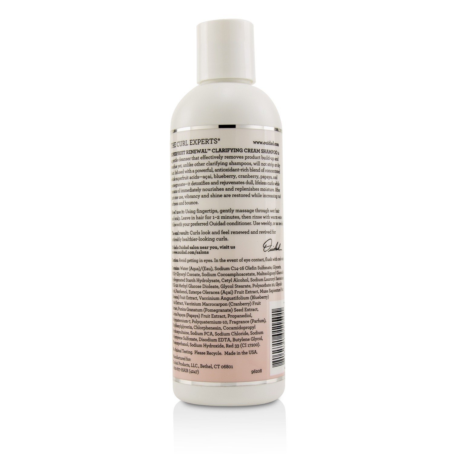Ouidad Superfruit Renewal Clarifying Cream Shampoo (All Textures) 250ml/8.5oz