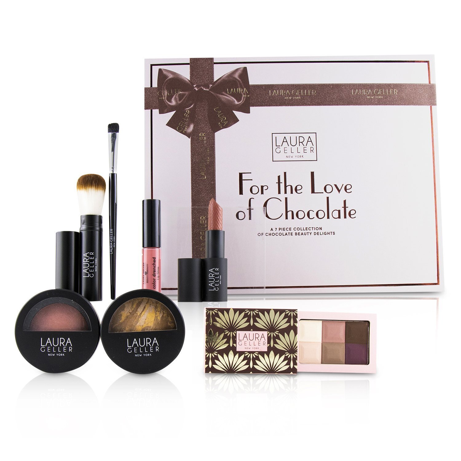 Laura Geller For The Love Of Chocolate Набор для Макияжа из 7 Средств 7pcs