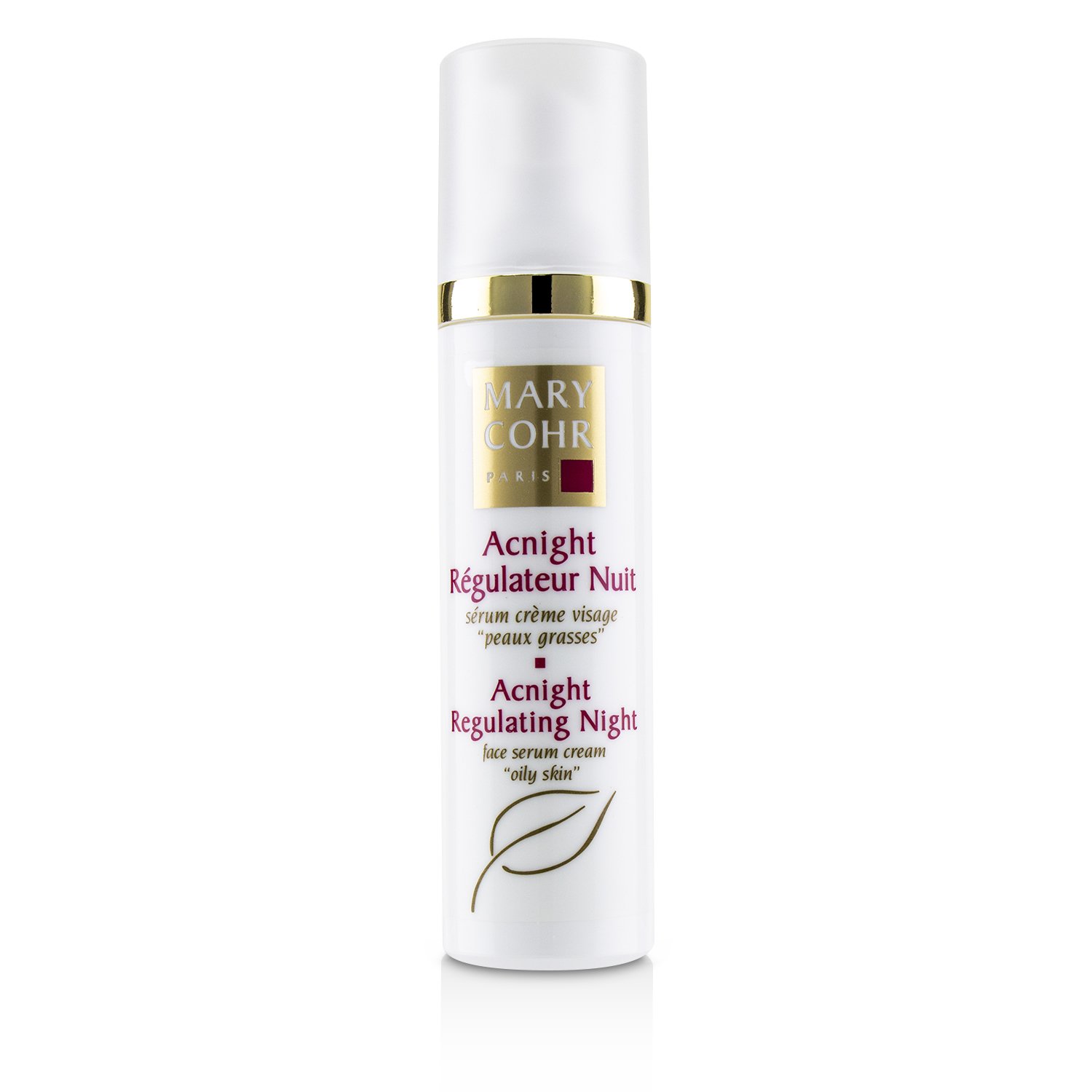Mary Cohr Acnight Regularing Night Face Serum Cream - For Oily Skin 50ml/1.7oz