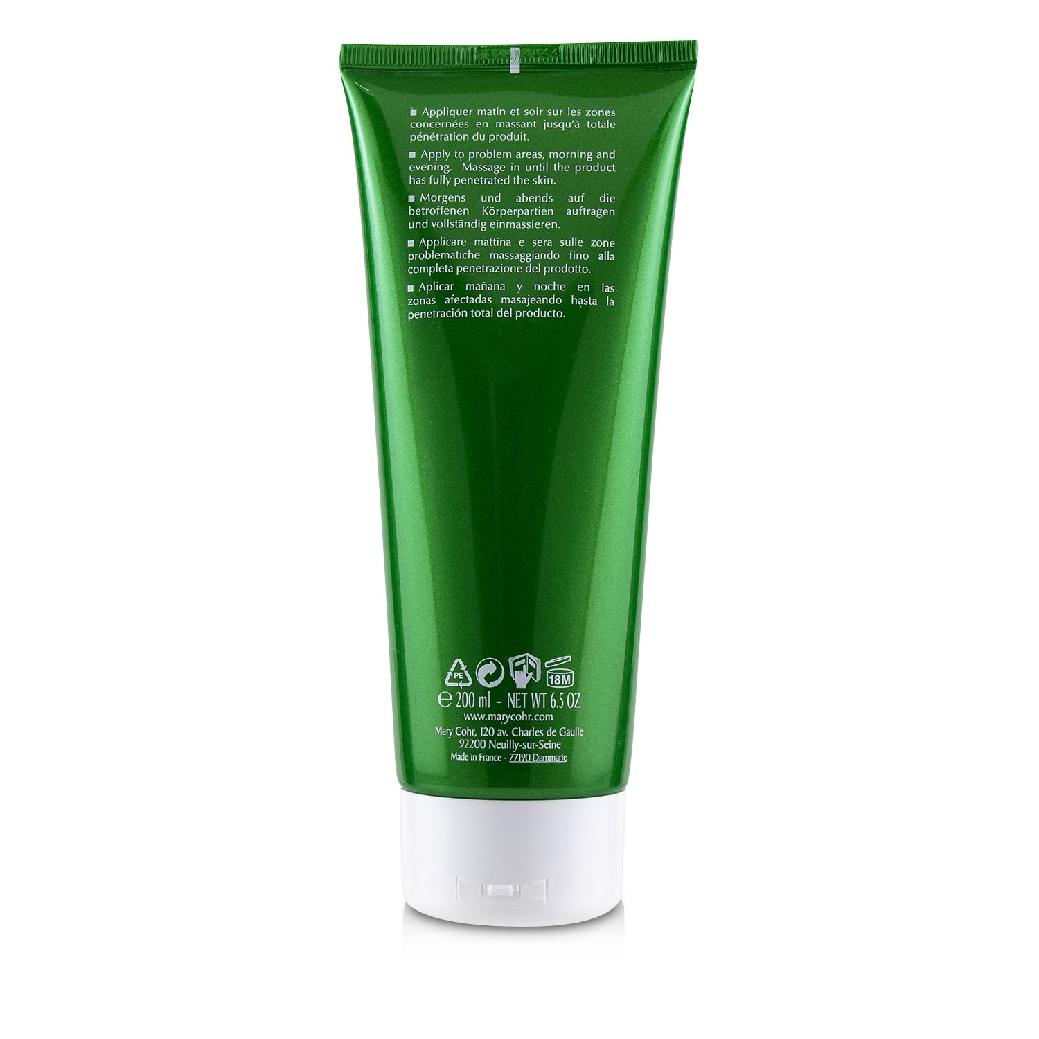 Mary Cohr Pure Slimmer Quick Action - Intensive Refininf Action Gel Crema Corporal 200ml/6.5oz