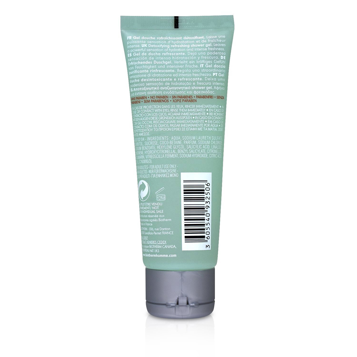 Biotherm Homme Aquapower Shower Gel 75ml/2.53oz