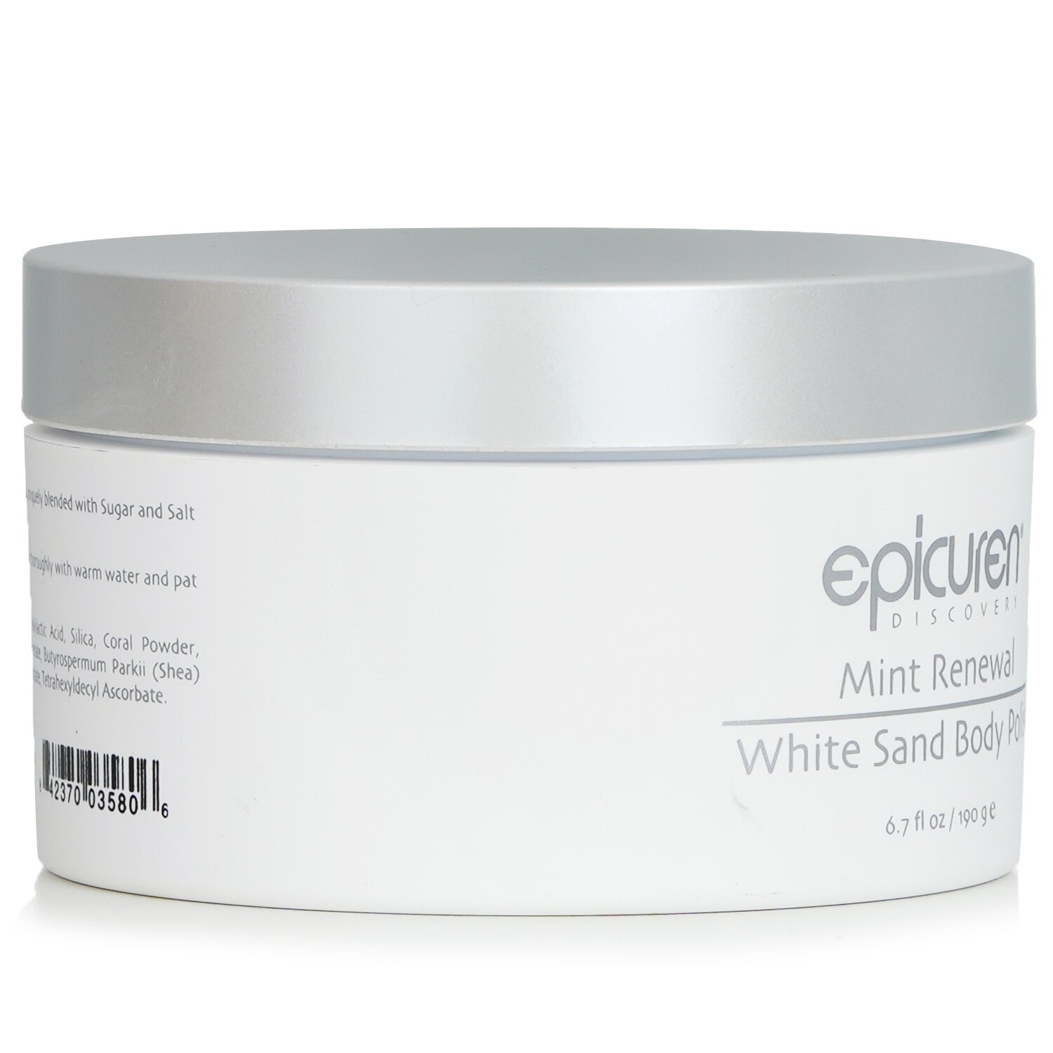 Epicuren Mint Renewal White Sand Body Polish 190g/6.7oz
