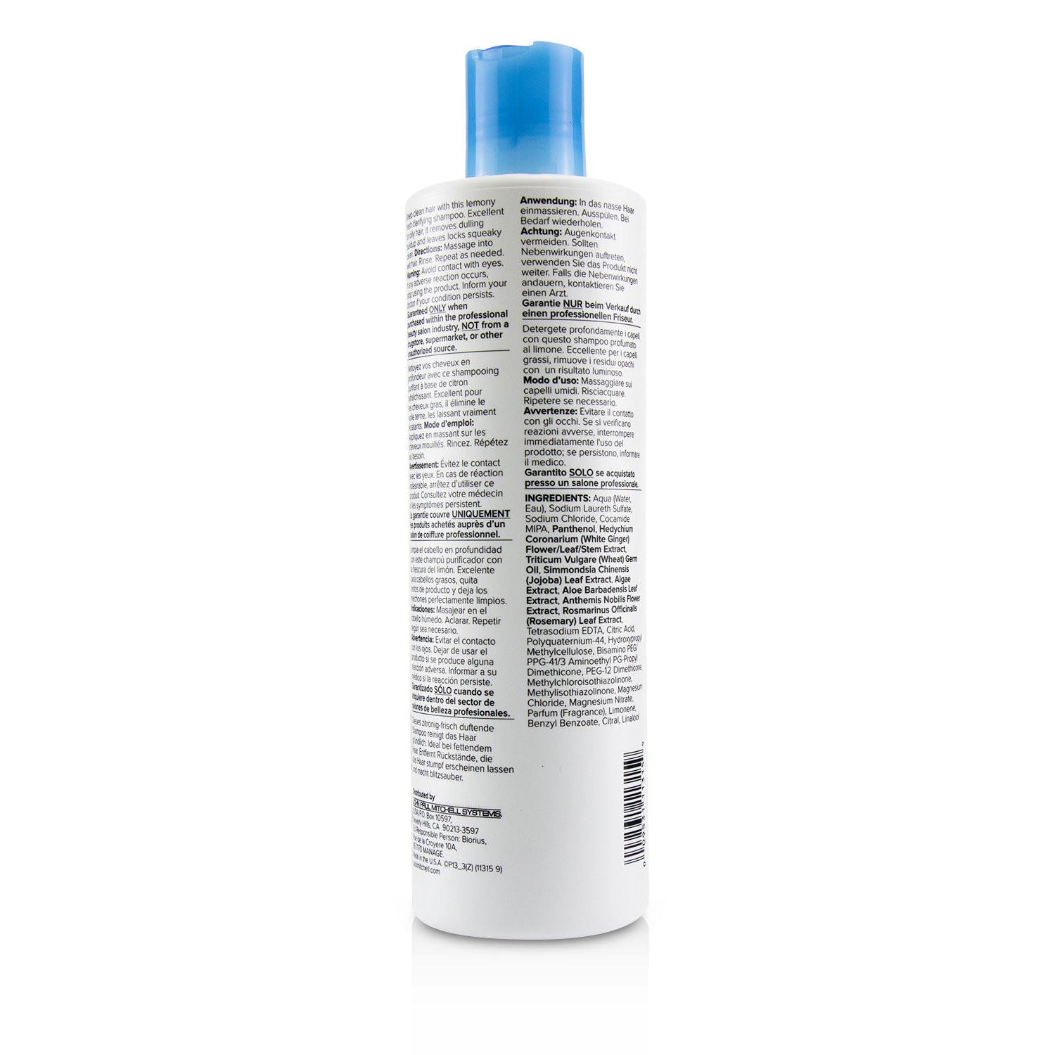 Paul Mitchell Shampoo Two (Clarifying - Removes Buildup) 500ml/16.9oz
