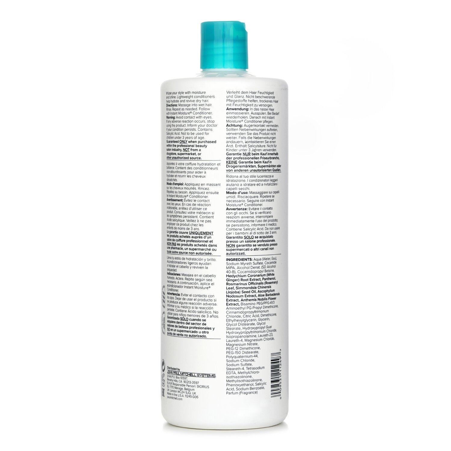Paul Mitchell 寶羅米切  強效保濕洗髮水 1000ml/33.8oz
