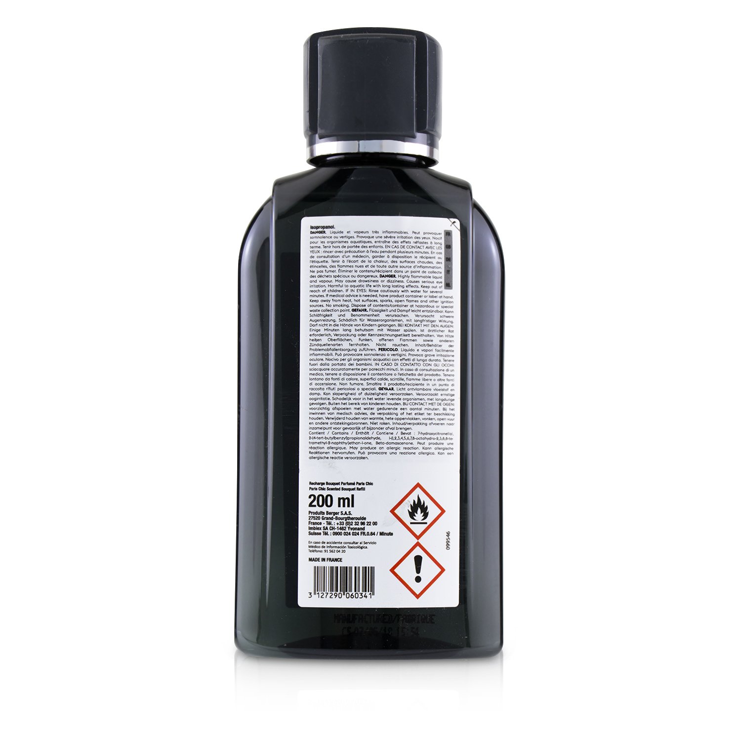 Lampe Berger (Maison Berger Paris) Bouquet Repuesto - Paris Chic 200ml
