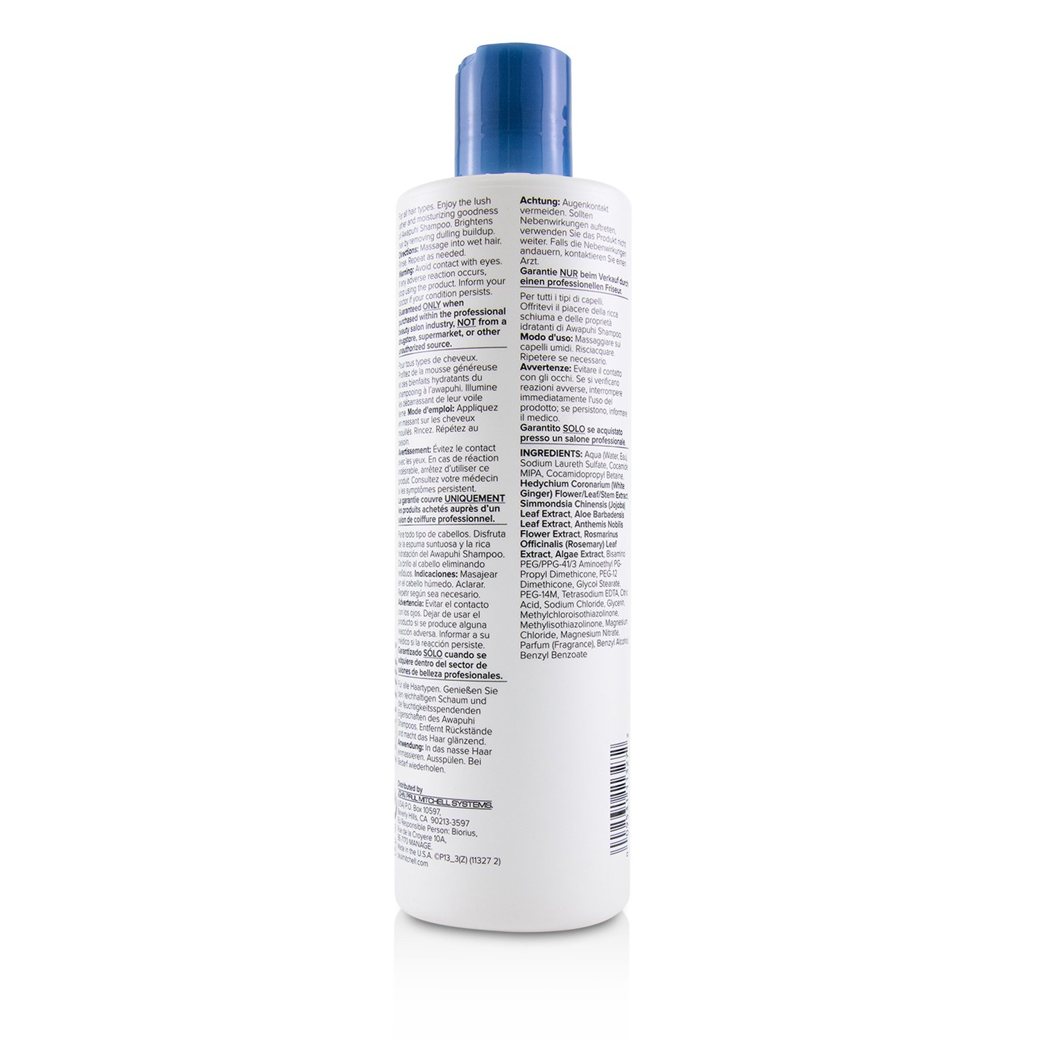 Paul Mitchell Awapuhi Shampoo (Original Wash - Balances Moisture) 500ml/16.9oz