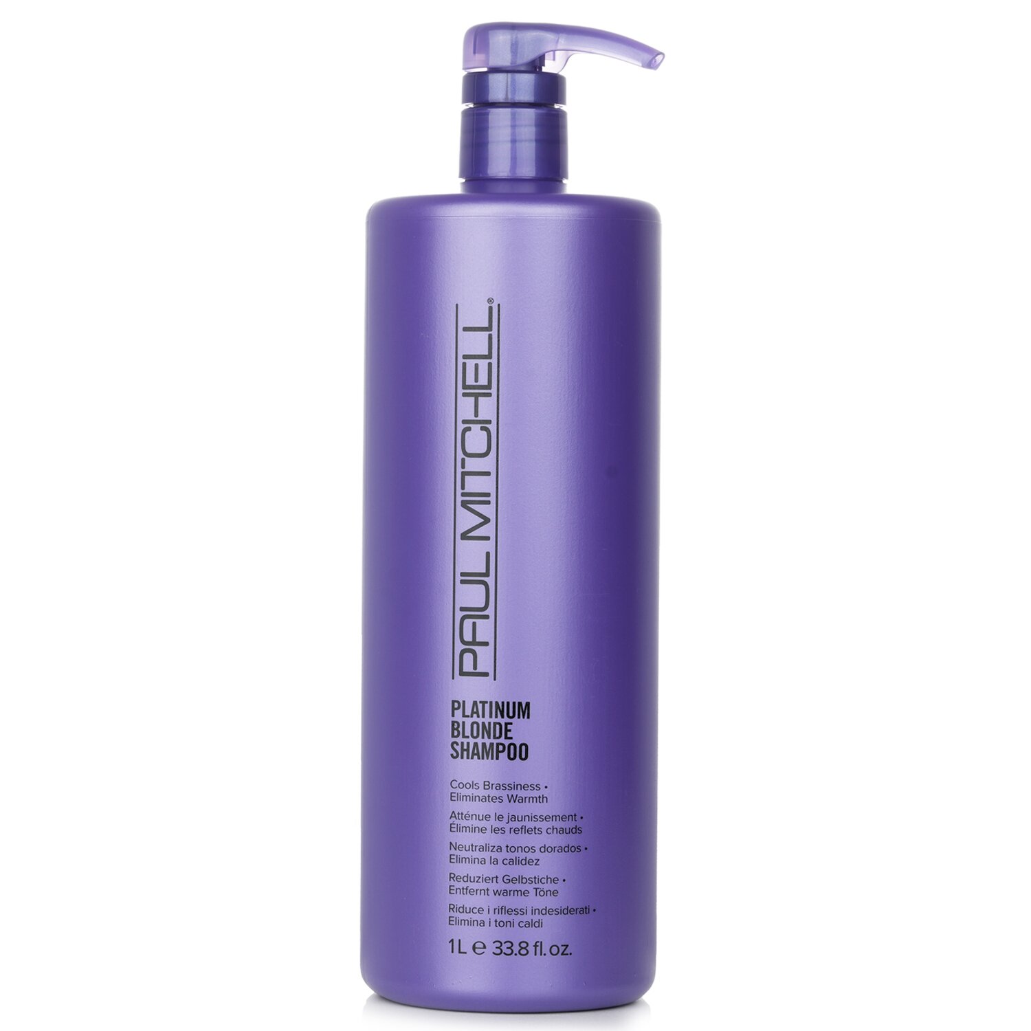Paul Mitchell شامبو أشقر بلاتيني (ينشط اللون النحاسي - يزيل الدفء) 1000ml/33.8oz