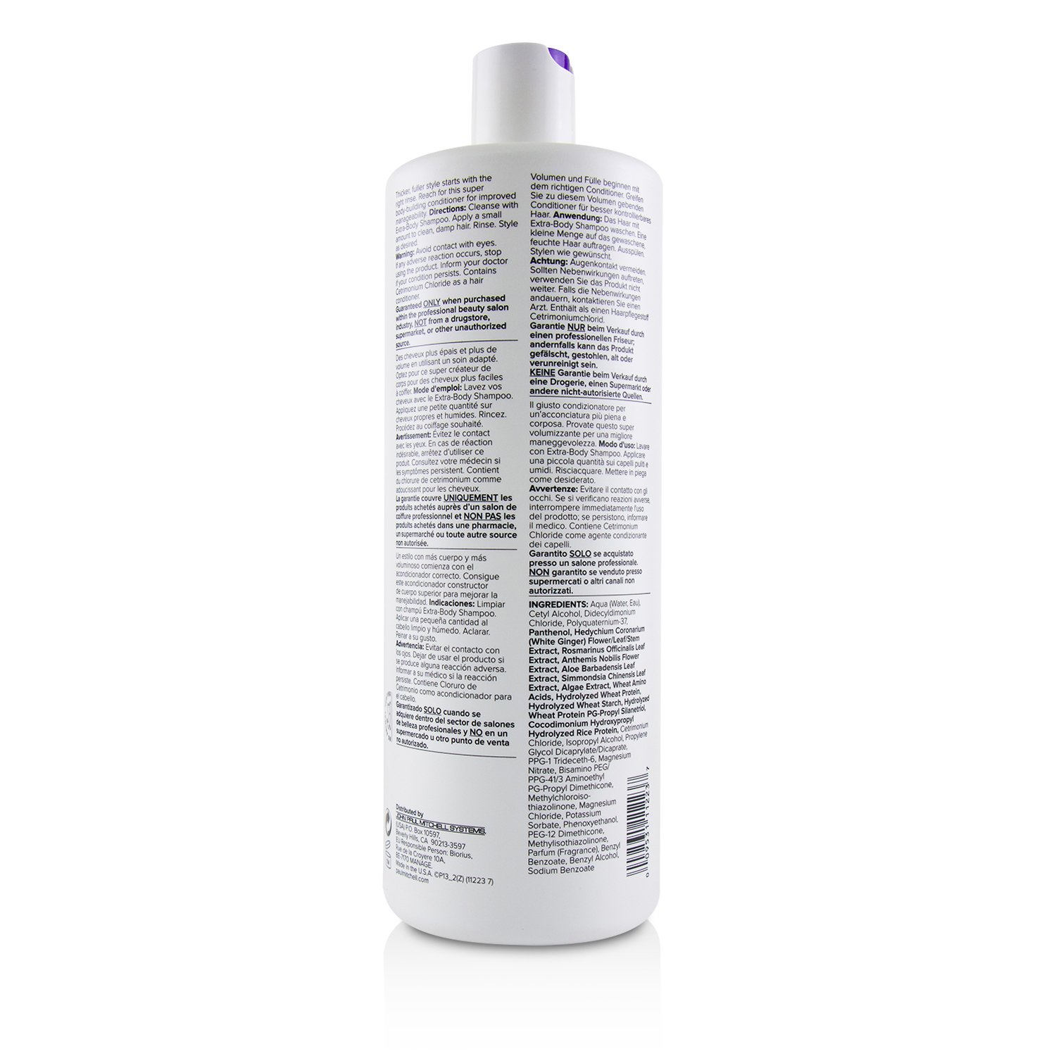 Paul Mitchell Extra-Body Conditioner (Lightweight Rinse - Detangles) 1000ml/33.8oz