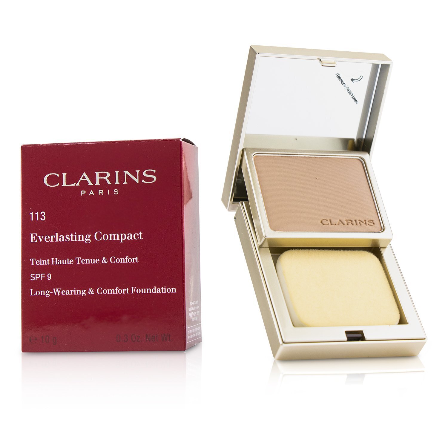 Clarins Everlasting Компактная Основа SPF 9 10g/0.3oz