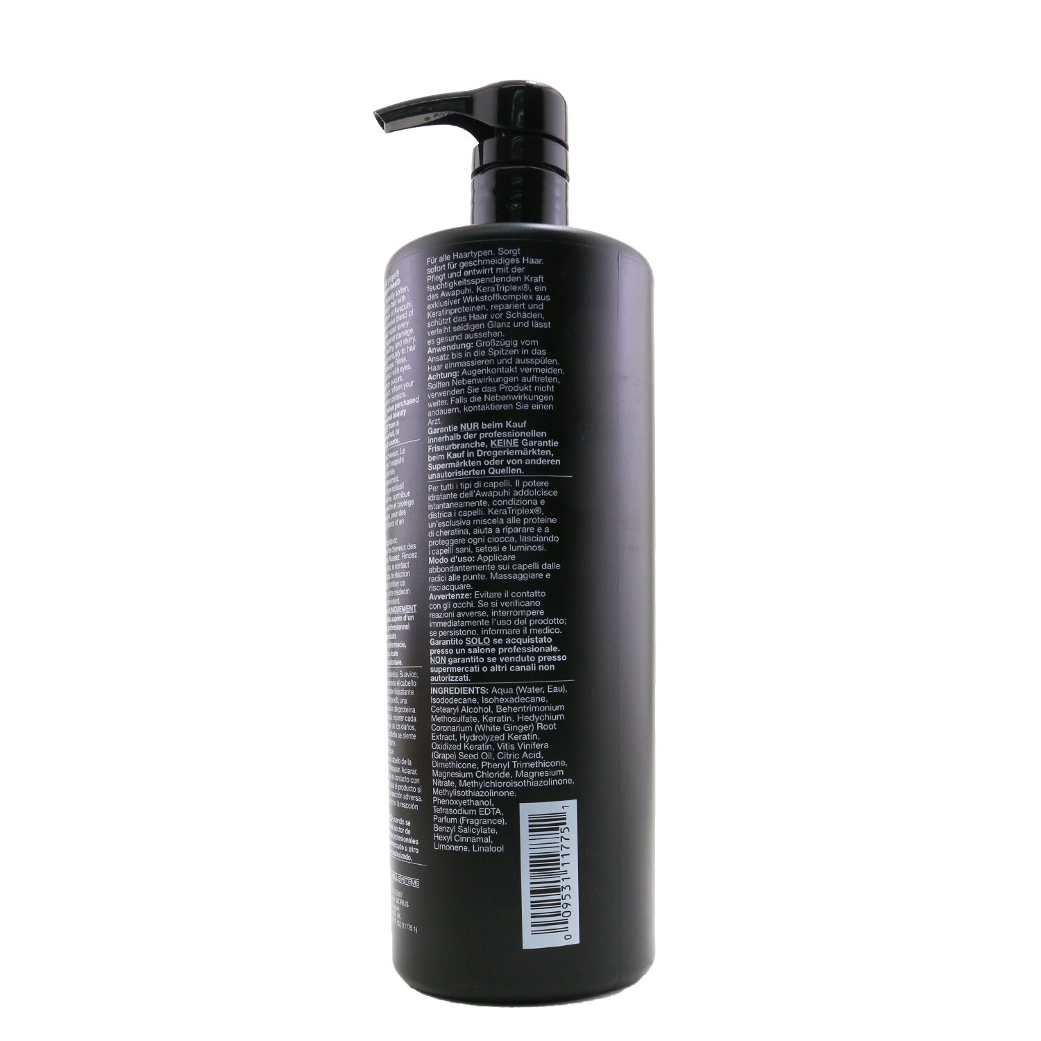 Paul Mitchell Awapuhi Wild Ginger Repair Keratin Cream Rinse (Detangle - Revive) 1000ml/33.8oz