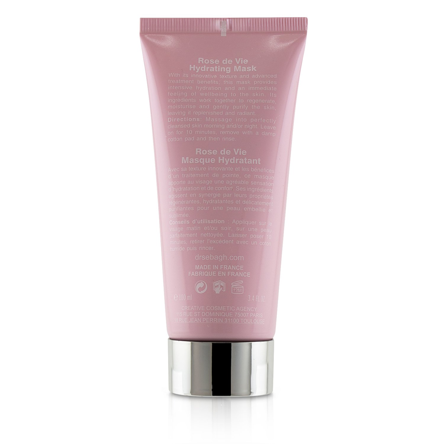 Dr. Sebagh Rose De Vie Hydrating Mask מסכת פנים 100ml/3.4oz