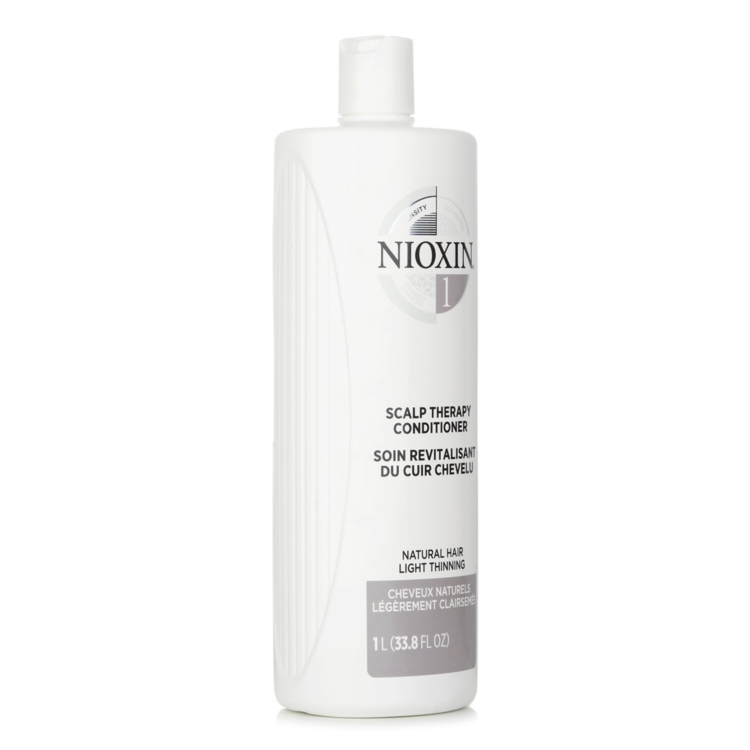 Nioxin بلسم علاج لفوة الرأس Denesity System 1 (للشعر الطبيعي والرفيع قليلاً) 1000ml/33.8oz