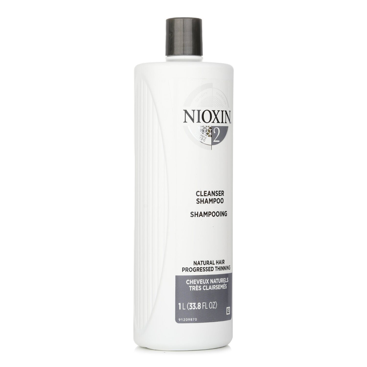 Nioxin Derma Purifying System 2 Cleanser Shampoo (Naturlig hår, kraftig hårtap) 1000ml/33.8oz