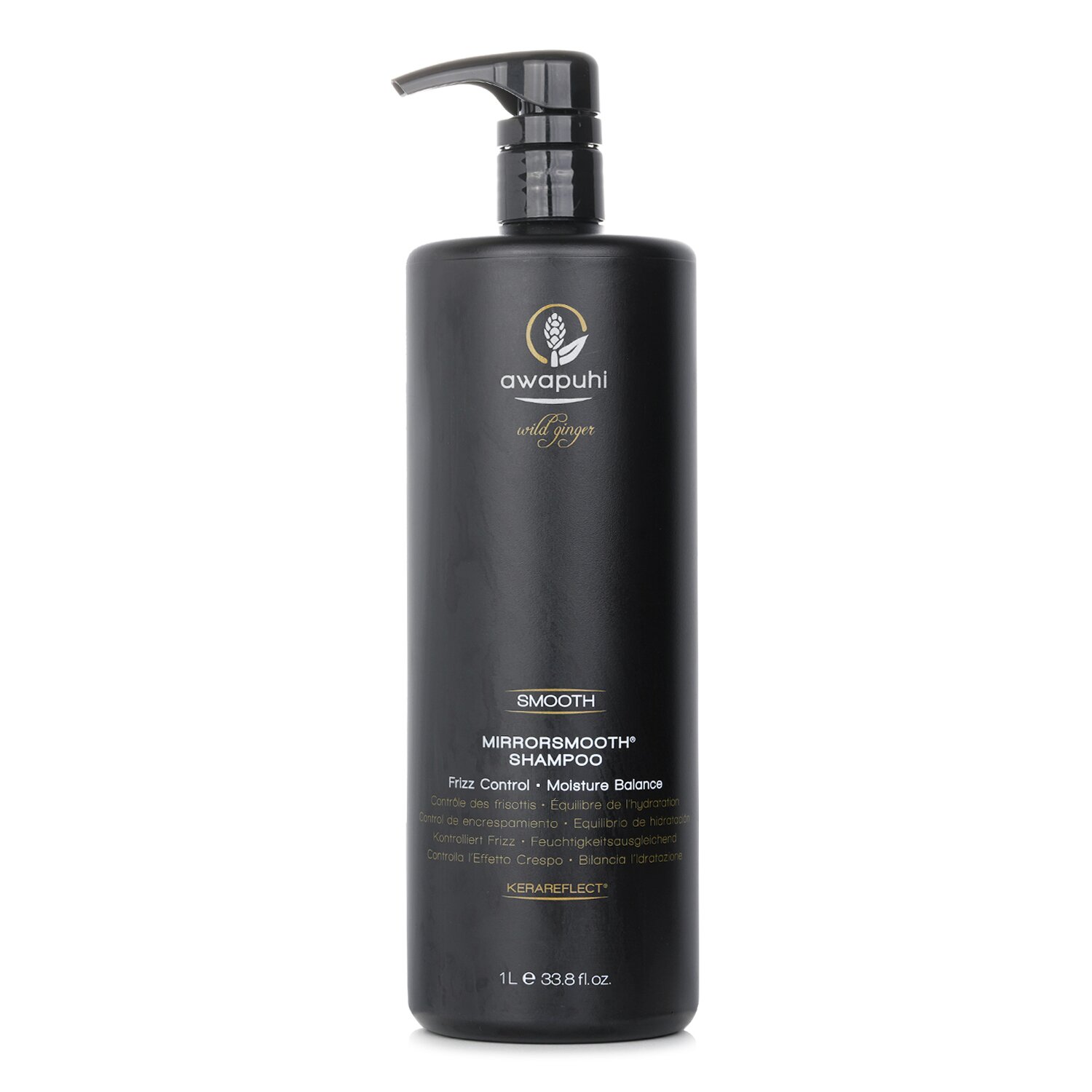 Paul Mitchell Awapuhi Wild Ginger Smooth Mirrorsmooth Shampoo (Frizz Control - Moisture Balance) 1000ml/33.8oz