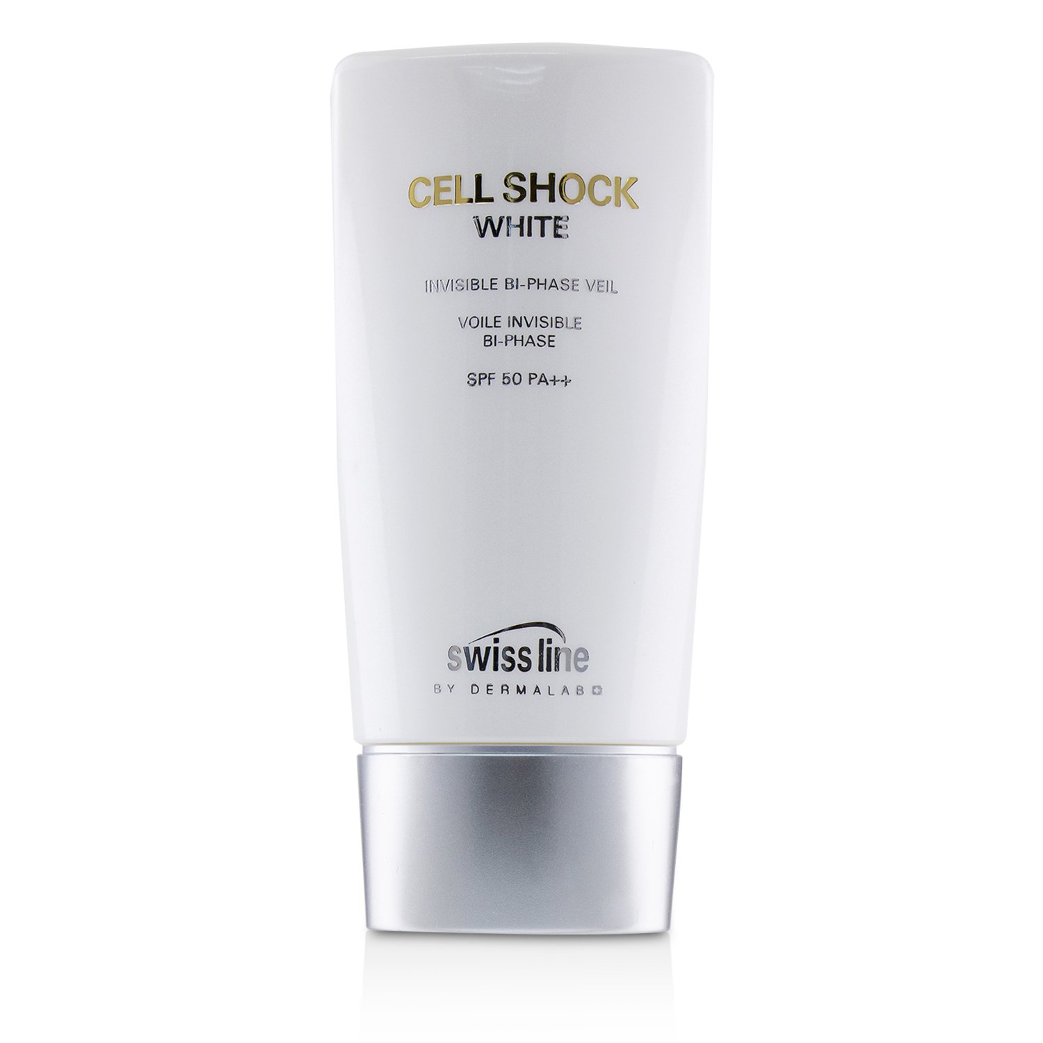 Swissline Cell Shock White Invisible Bi-Phase Veil SPF50 65ml/2.2oz