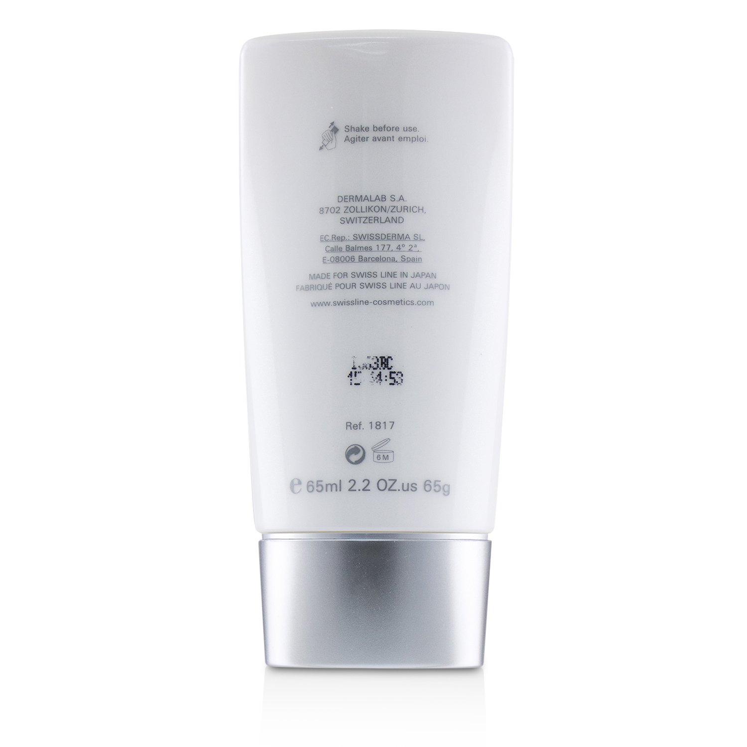 Swissline Cell Shock White Invisible Bi-Phase Veil SPF50 65ml/2.2oz