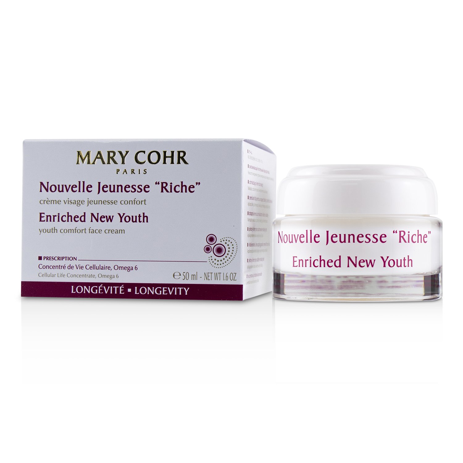 Mary Cohr Enriched New Youth Youth Comfort Face Cream 50ml/1.6oz