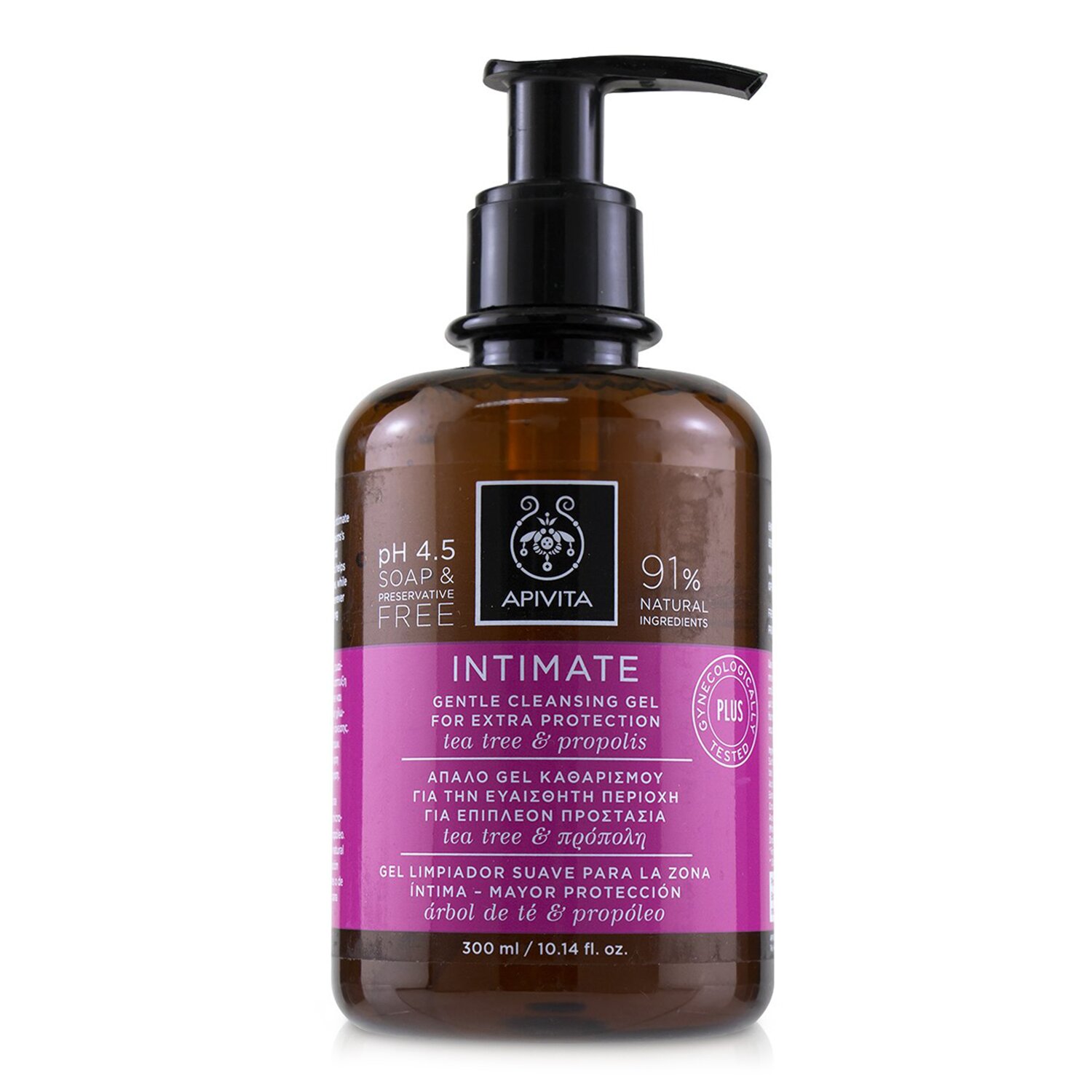 Apivita 艾蜜塔  女性私密倍護潔膚液(茶樹和蜂膠) 300ml/10.14oz