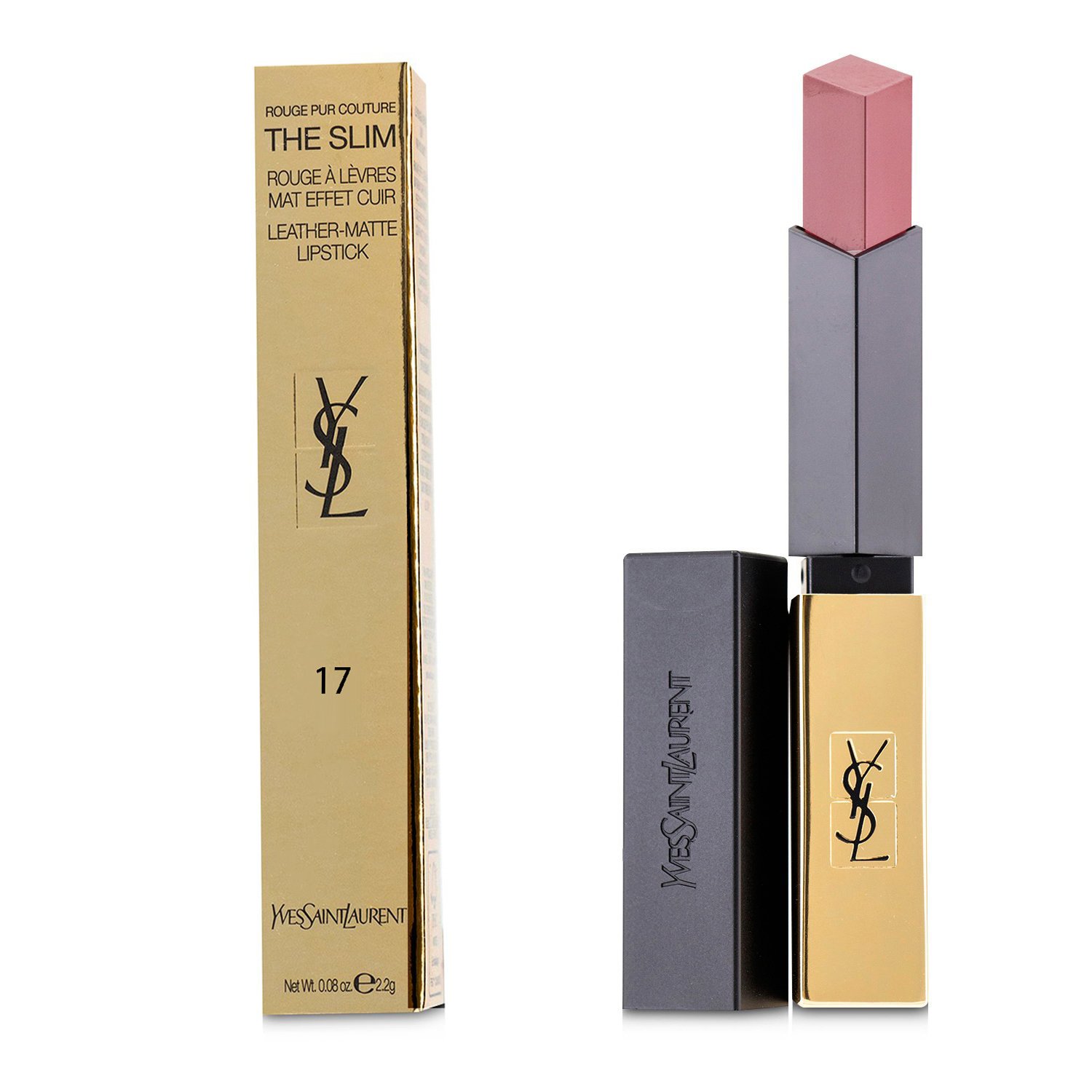 Yves Saint Laurent Rouge Pur Couture The Slim Leather Matte Lipstick 2.2g/0.08oz