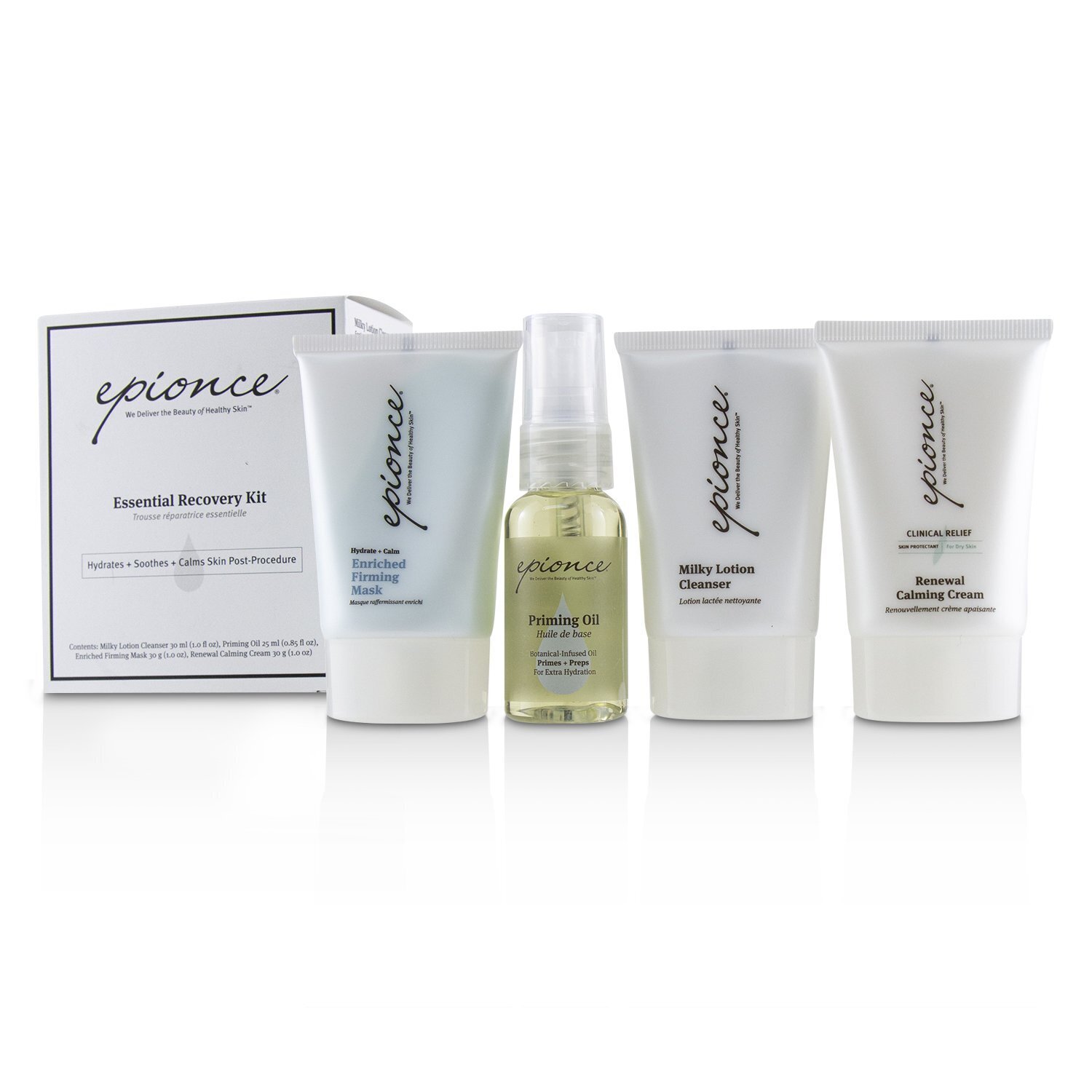 爱邦丝 Epionce 修复精选套装：洁面乳 30ml+精油 25ml+紧实面膜 30g+焕颜镇静面霜 30g 4pcs