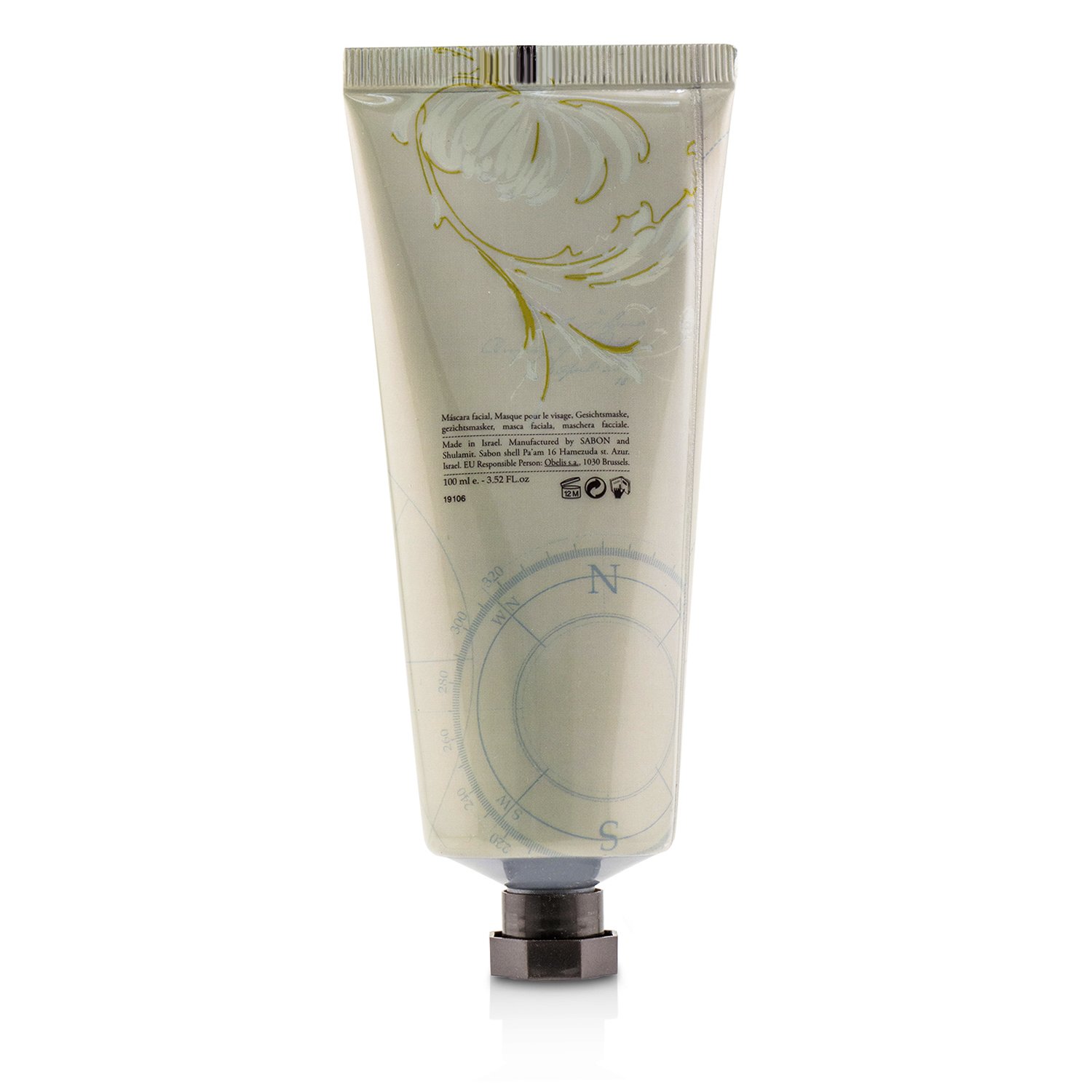 Sabon Dead Sea Mud Маска для Лица 100ml/3.52oz
