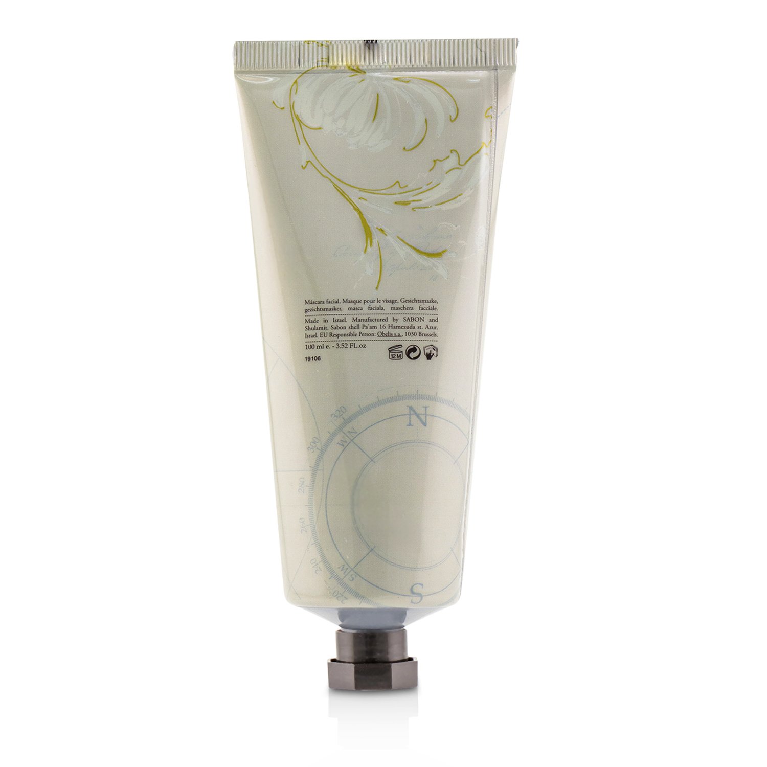 Sabon Dead Sea Mud Маска для Лица (Коробка Слегка Повреждена) 100ml/3.52oz