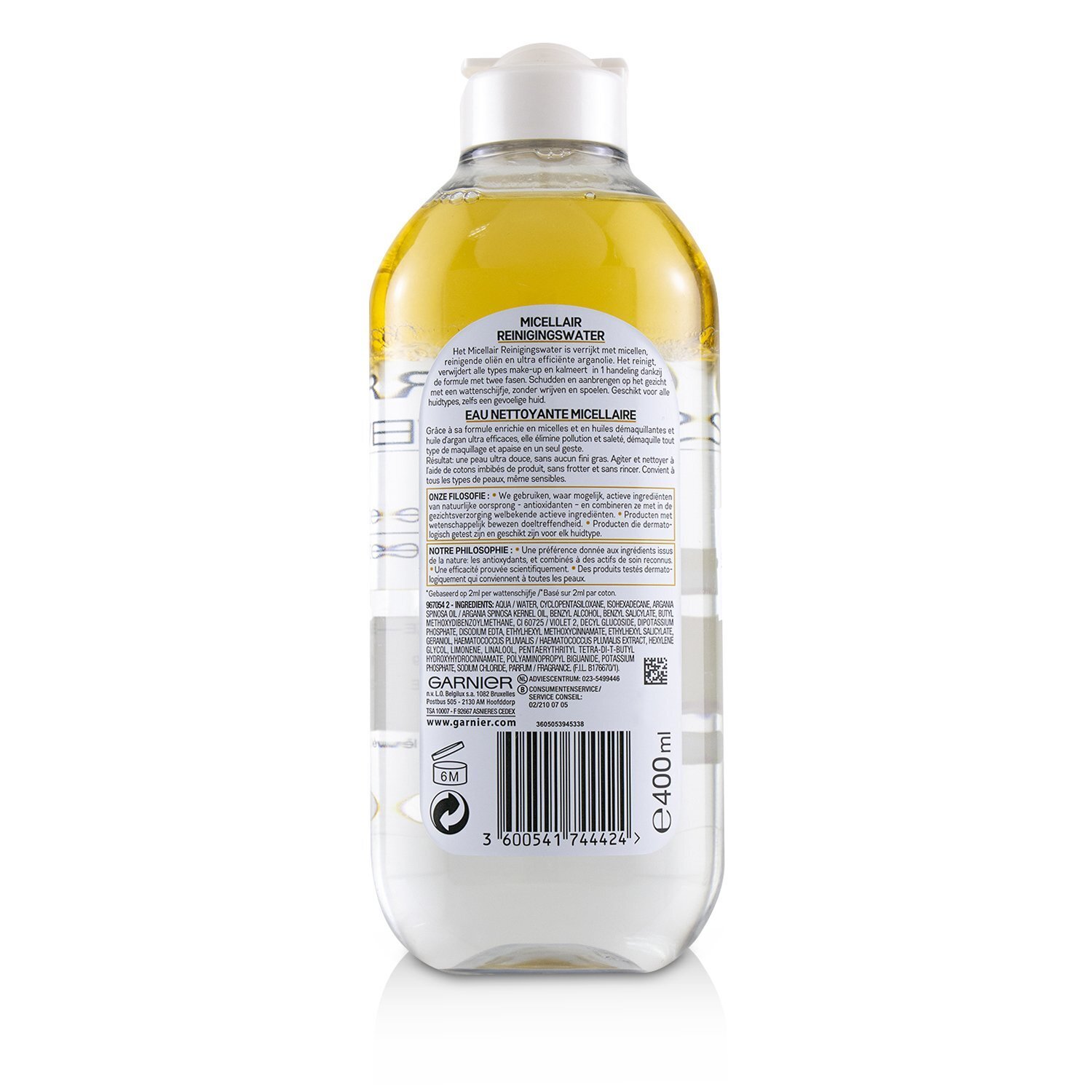 Garnier SkinActive Agua Micelar - Remueve el Maquillaje A Prueba de Agua 400ml/13.3oz