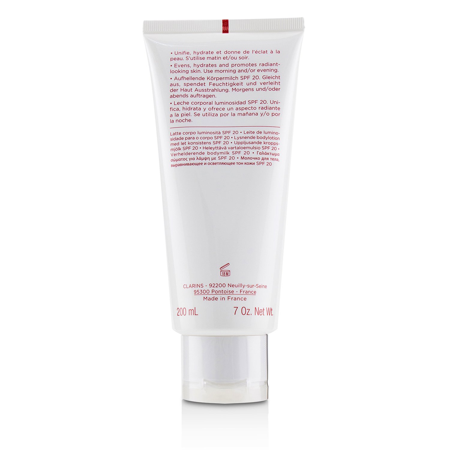 Clarins Осветляющий Крем для Тела SPF 20 200ml/7oz