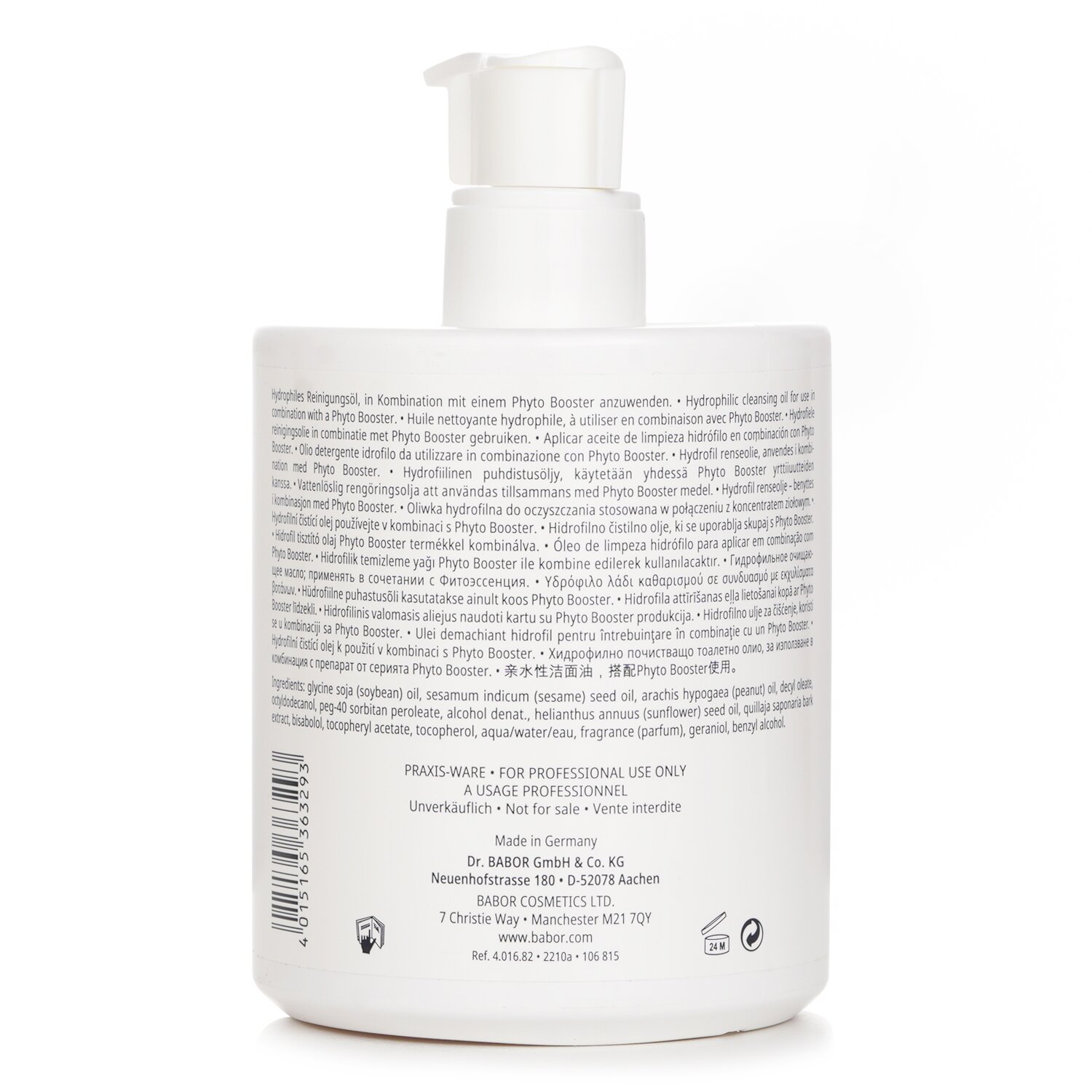 Babor CLEANSING HY-ÖL (Salon Size) (Random Packaging) 500ml/16.9oz