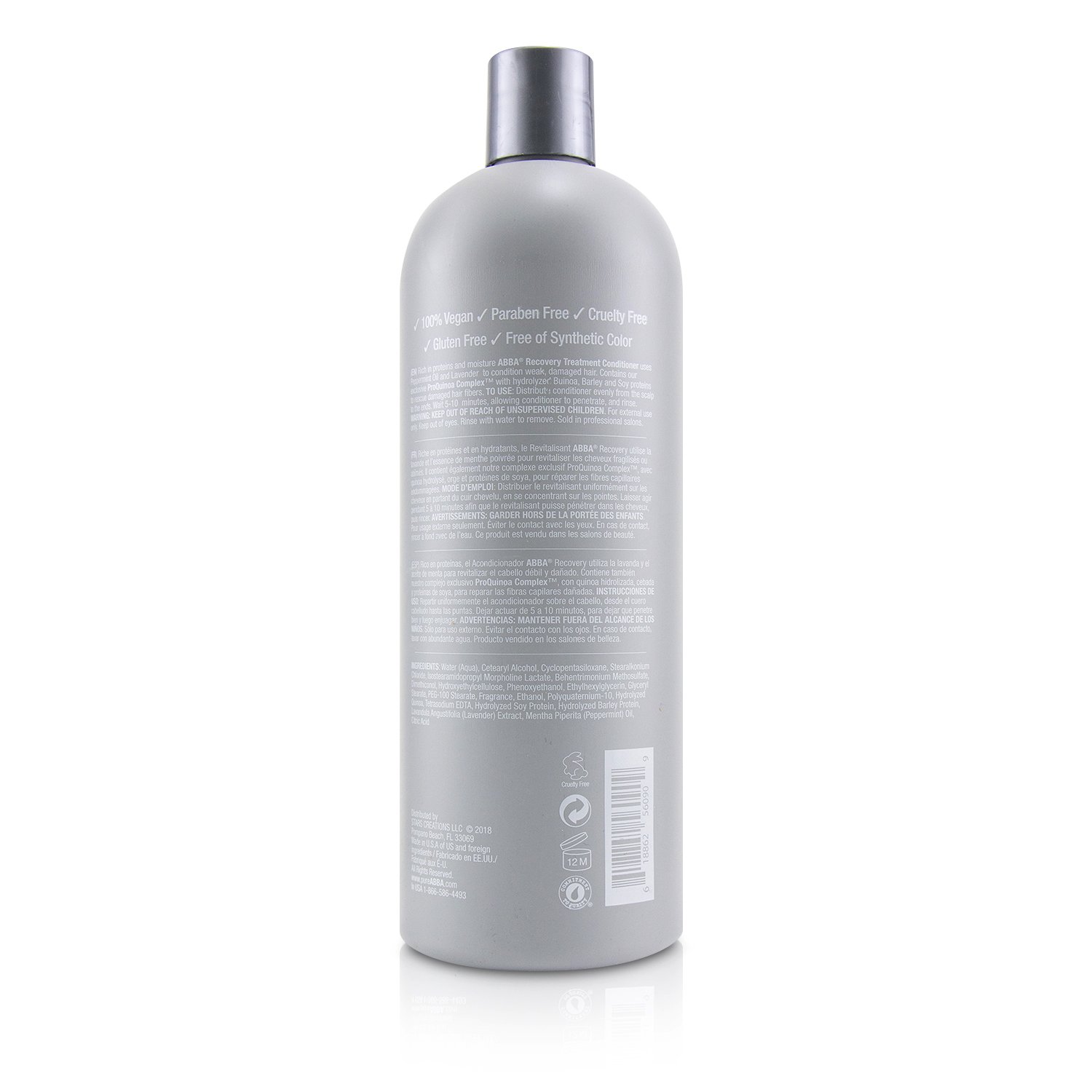 ABBA Recovery Treatment Conditioner 946ml/32oz